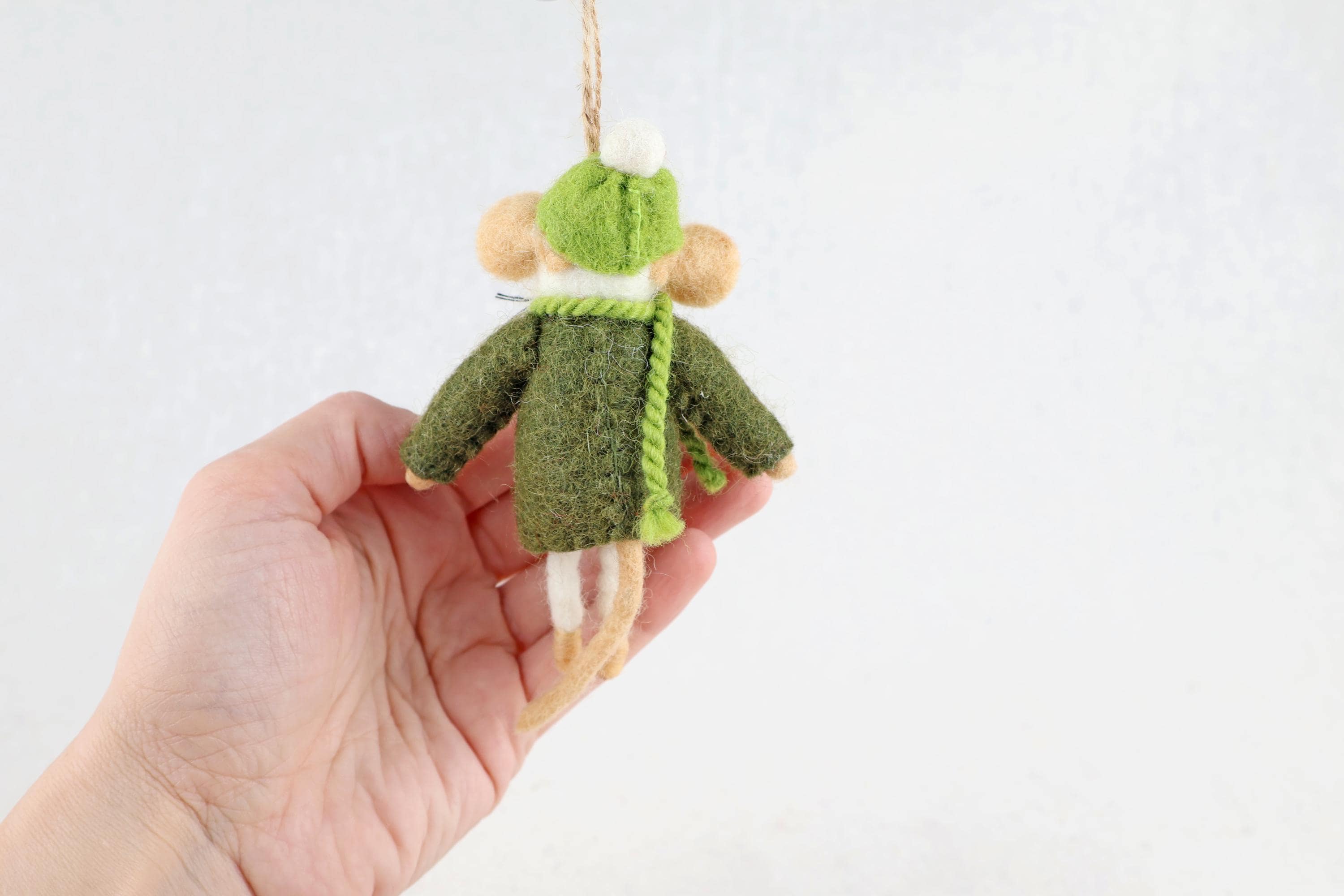 Weihnachtsanhänger Maus I Christbaumschmuck Weihnachtsdeko I Winter Weihnachtsbaum I Weihnachtsmaus