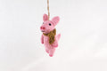 Weihnachtsanhänger Schwein I Christbaumschmuck I Weihnachtsdeko I Winter I Weihnachtsbaum I Weihnachtsschwein I Filz Deko Weihnachten