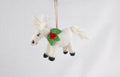 Weihnachtsanhänger Pferd I Filz Christbaumschmuck I Weihnachtsdeko Pferdchen