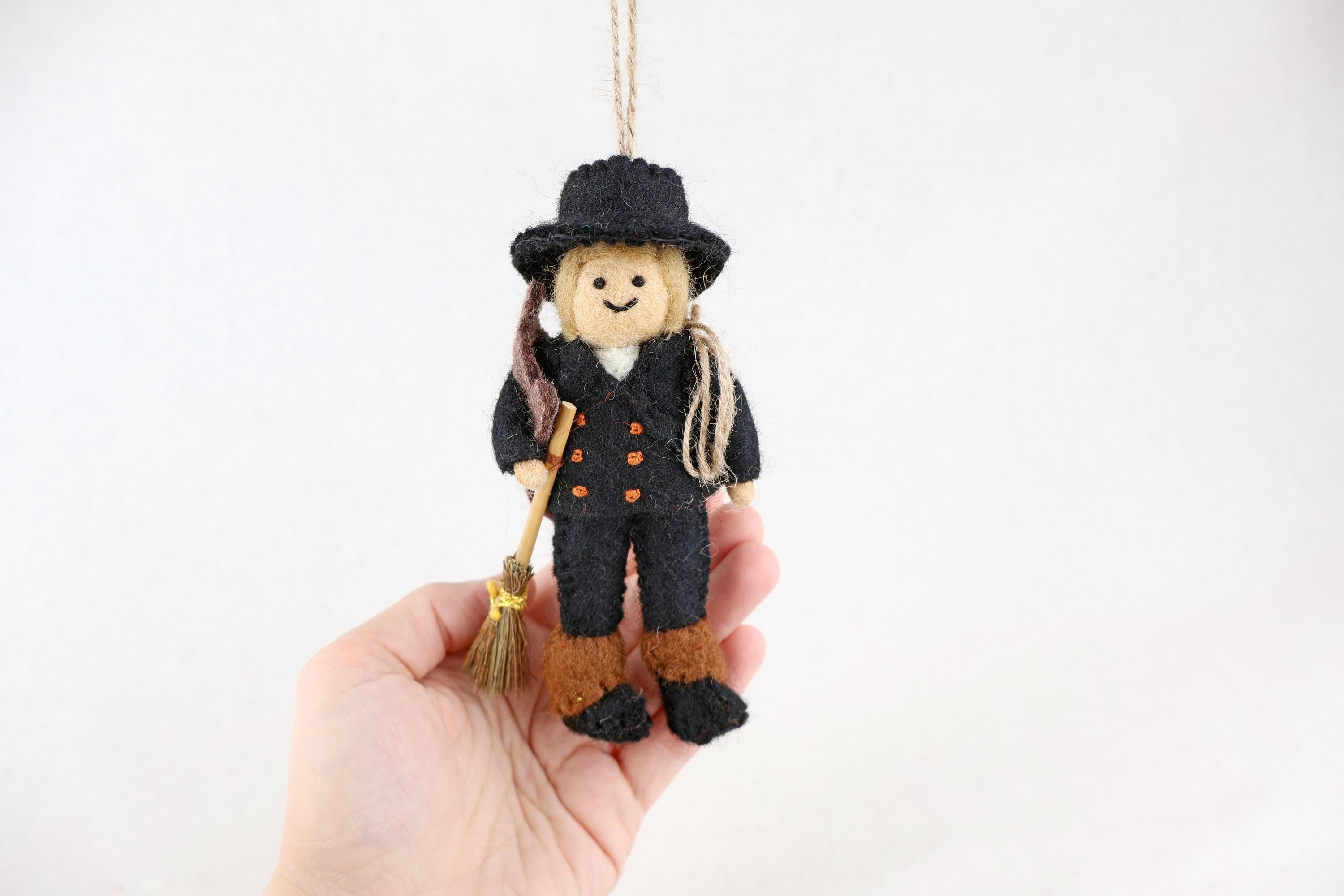 Weihnachtsanhänger Schornsteinfeger I Christbaumschmuck Weihnachtsdeko I Winter Weihnachtsbaum I Silvesterdeko I Glücksbringer