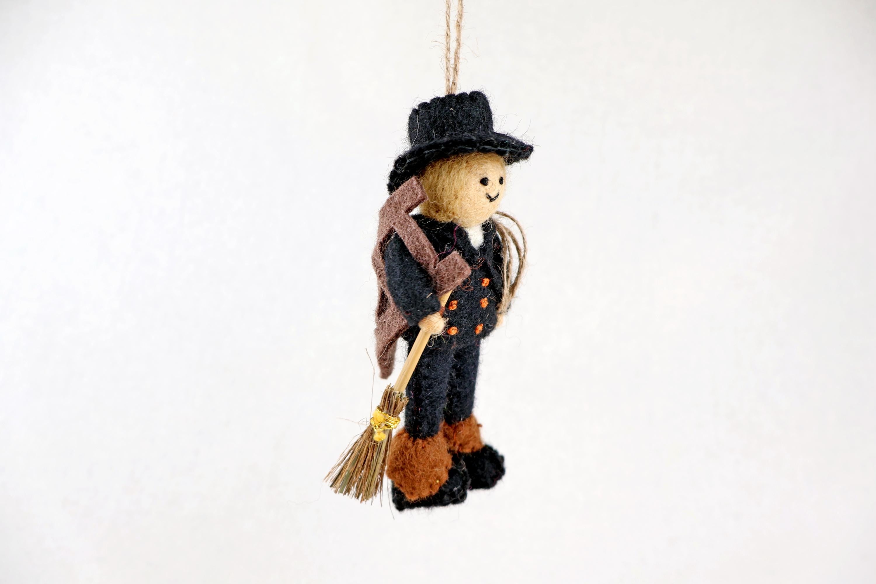 Weihnachtsanhänger Schornsteinfeger I Christbaumschmuck Weihnachtsdeko I Winter Weihnachtsbaum I Silvesterdeko I Glücksbringer