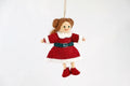 Weihnachtsanhänger Weihnachtsfrau I Christbaumschmuck Weihnachtsdeko I Winter Weihnachtsbaum I Miss Santa