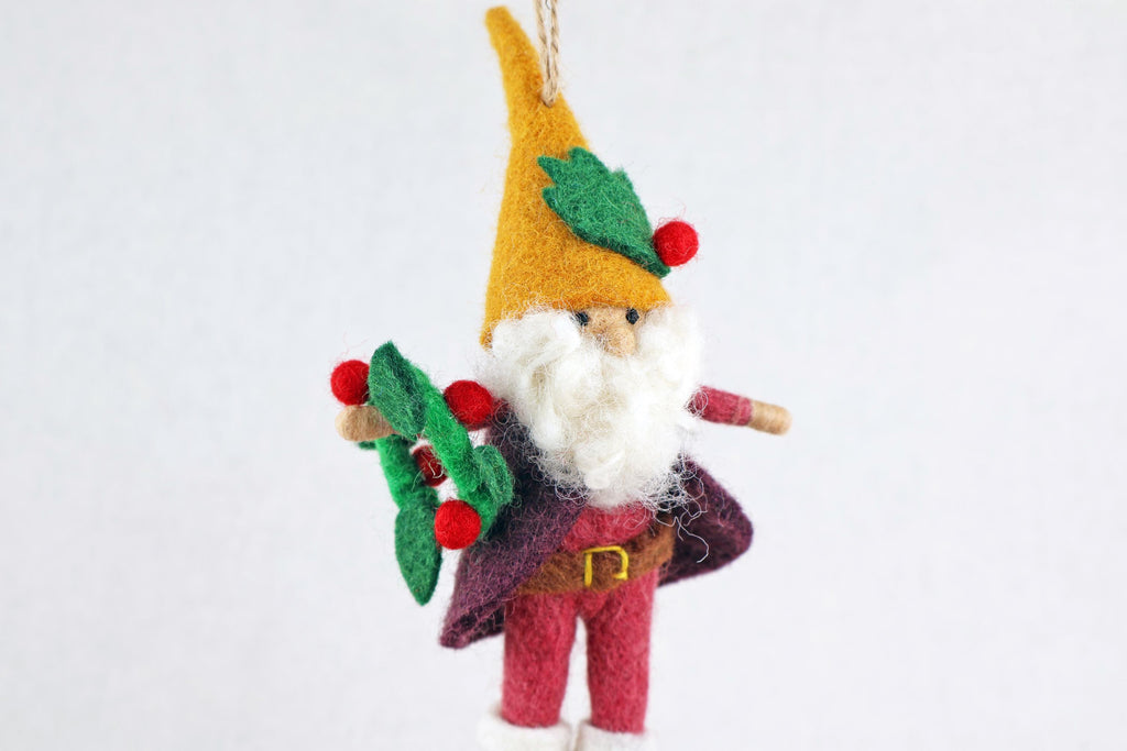 Weihnachtsanhänger Zwerg I Wichtel I Christbaumschmuck Weihnachtsdeko I Weihnachtsbaum I Gnom Deko I Weihnachtswichtel I Weihnachtszwerg