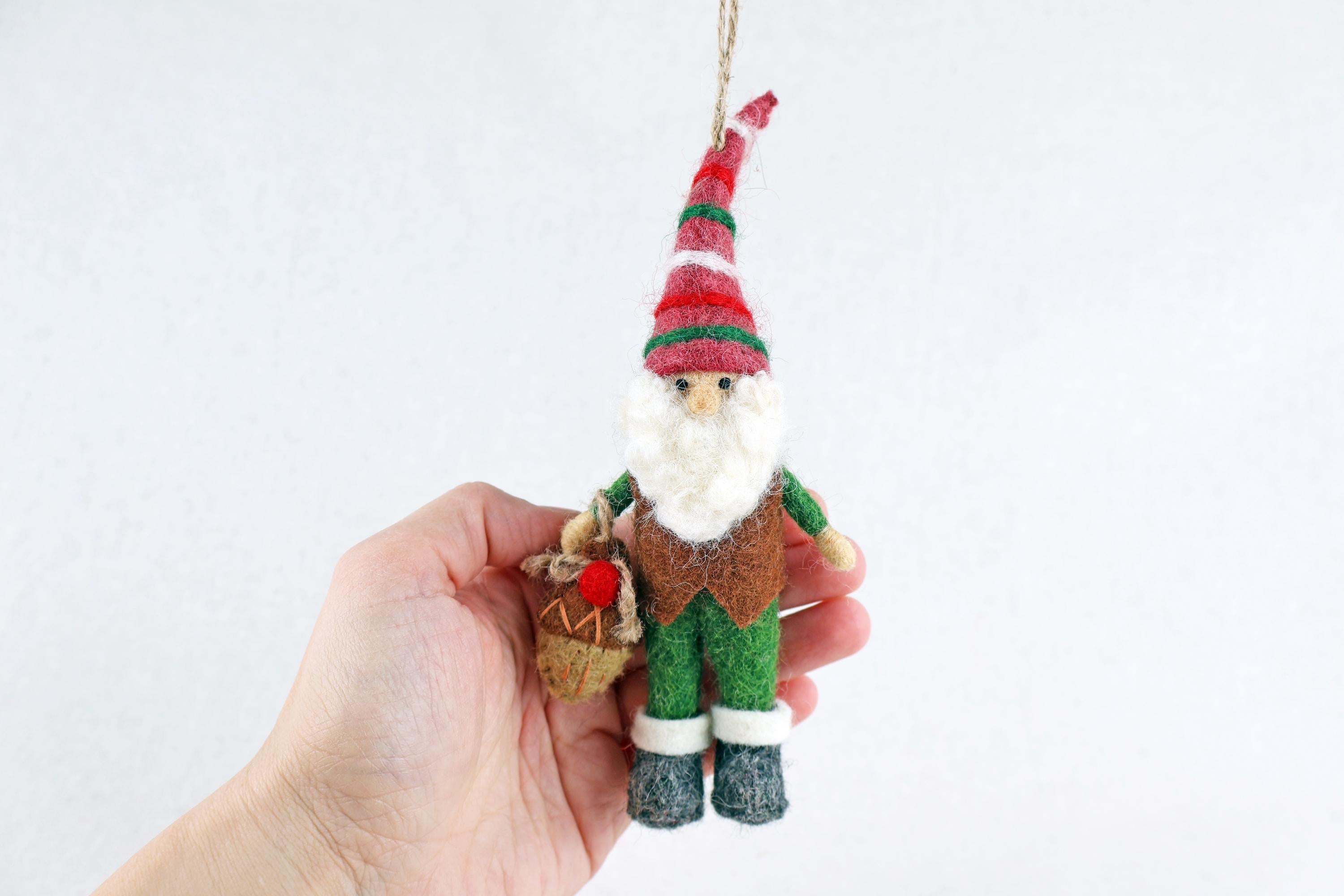 Weihnachtsanhänger Zwerg I Wichtel I Christbaumschmuck Weihnachtsdeko I Weihnachtsbaum I Gnom Deko I Weihnachtswichtel I Weihnachtszwerg