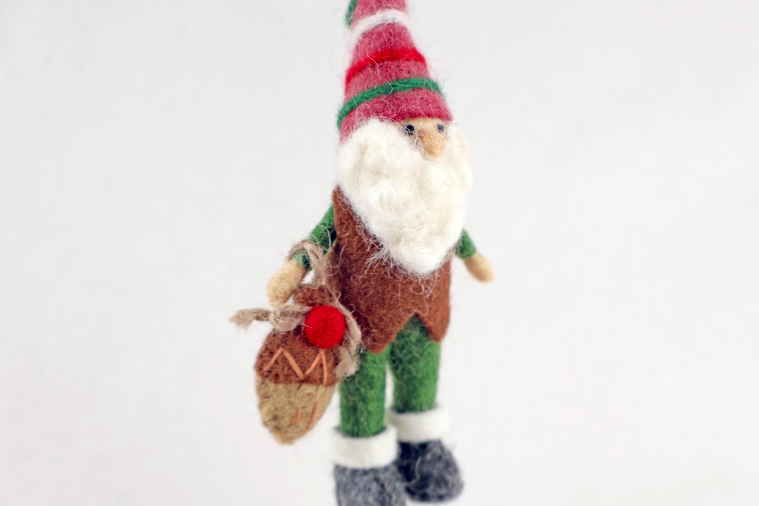 Weihnachtsanhänger Zwerg I Wichtel I Christbaumschmuck Weihnachtsdeko I Weihnachtsbaum I Gnom Deko I Weihnachtswichtel I Weihnachtszwerg
