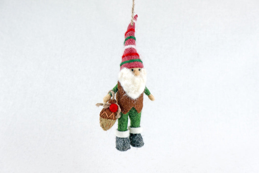 Weihnachtsanhänger Zwerg I Wichtel I Christbaumschmuck Weihnachtsdeko I Weihnachtsbaum I Gnom Deko I Weihnachtswichtel I Weihnachtszwerg