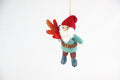 Weihnachtsanhänger Zwerg mit Blatt I Wichtel I Christbaumschmuck Weihnachtsdeko I Weihnachtsbaum I Weihnachtswichtel I Weihnachtszwerg