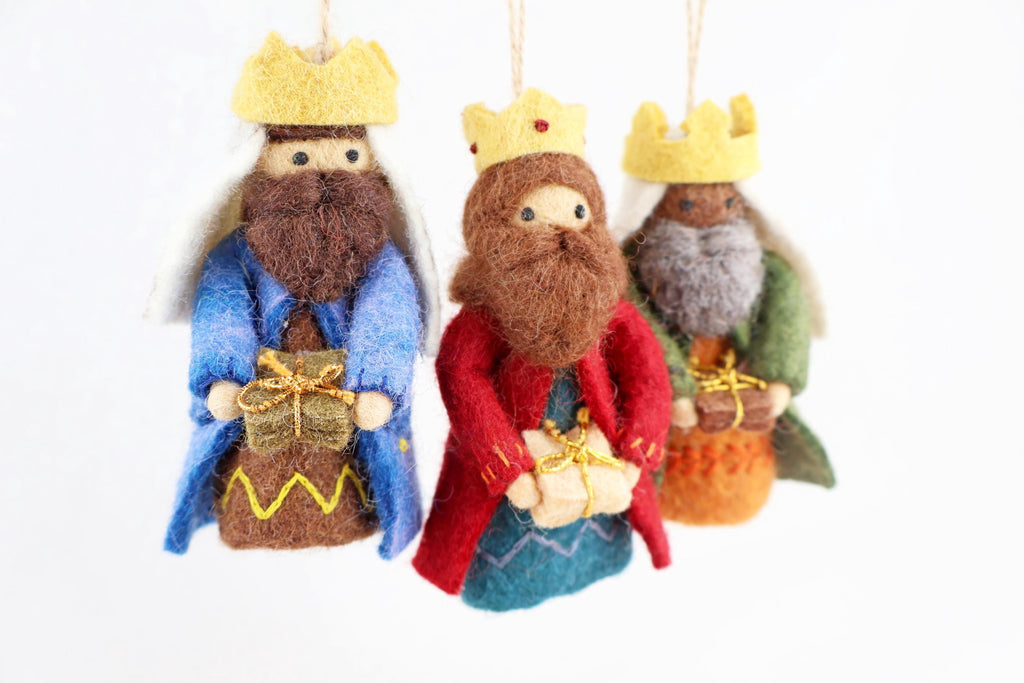 Weihnachtsanhänger die Heiligen drei Könige I Christbaumschmuck Weihnachtsdeko I Weihnachtsbaum I Heilige Familie I Weihnachtsgeschichte