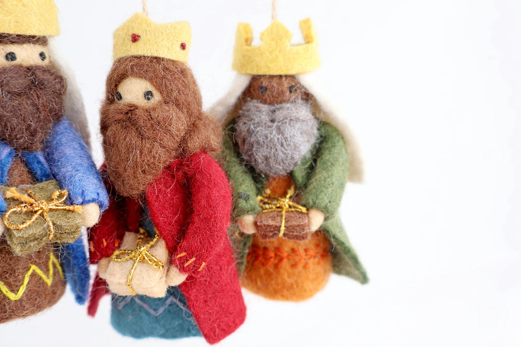 Weihnachtsanhänger die Heiligen drei Könige I Christbaumschmuck Weihnachtsdeko I Weihnachtsbaum I Heilige Familie I Weihnachtsgeschichte
