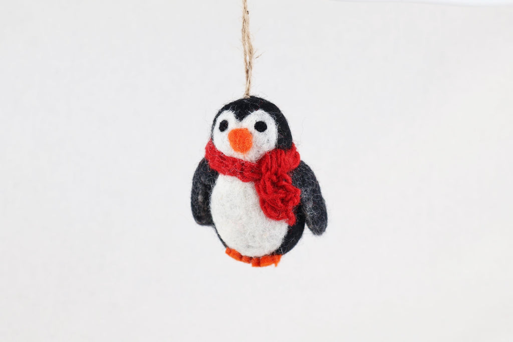 Weihnachtsanhänger Pinguin I Christbaumschmuck Weihnachtsdeko Winter Weihnachtsbaum