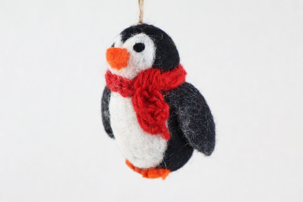 Weihnachtsanhänger Pinguin I Christbaumschmuck Weihnachtsdeko Winter Weihnachtsbaum
