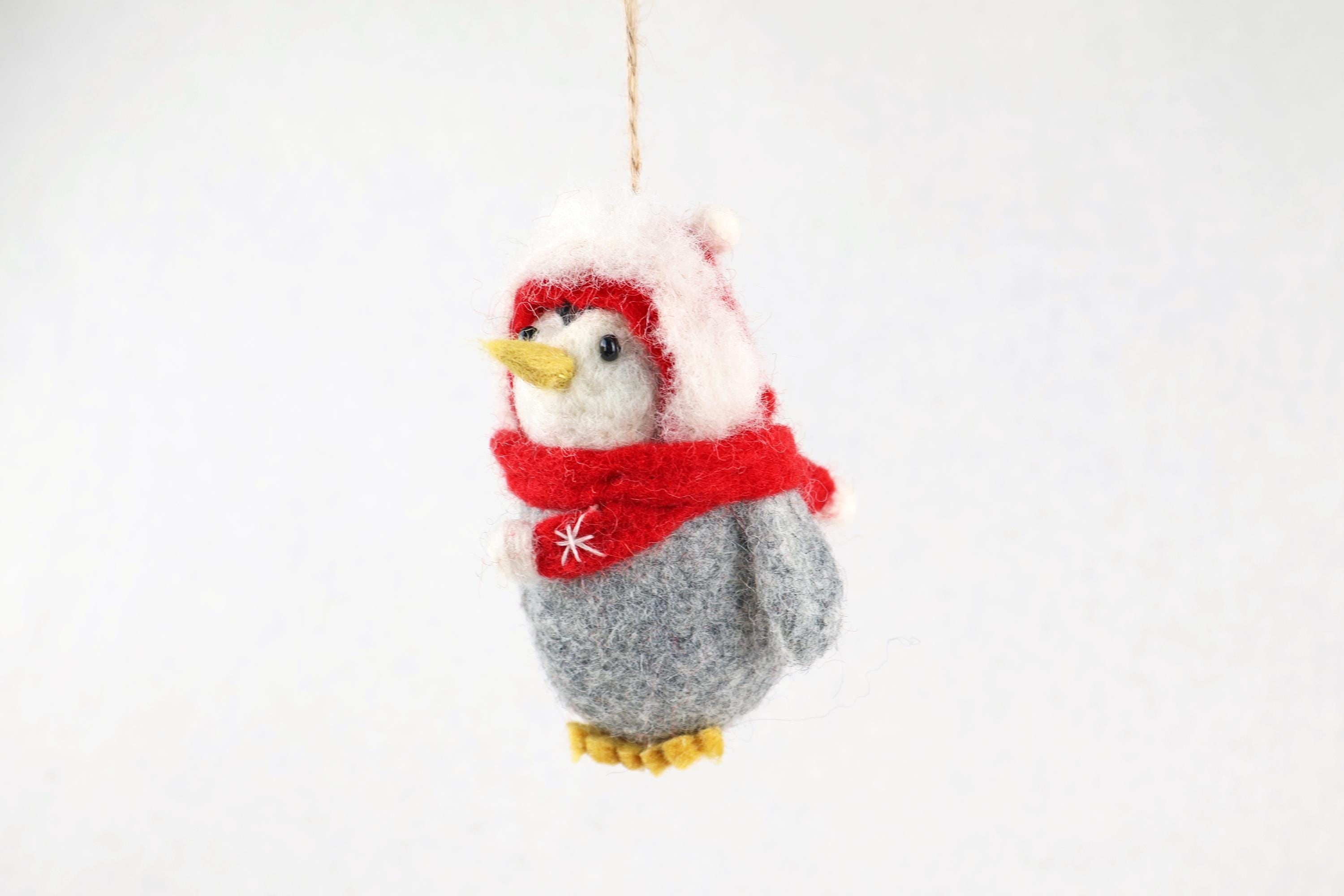 Weihnachtsanhänger Eskimo Pinguin I Christbaumschmuck Weihnachtsdeko Winter Weihnachtsbaum I Polar Pinguin