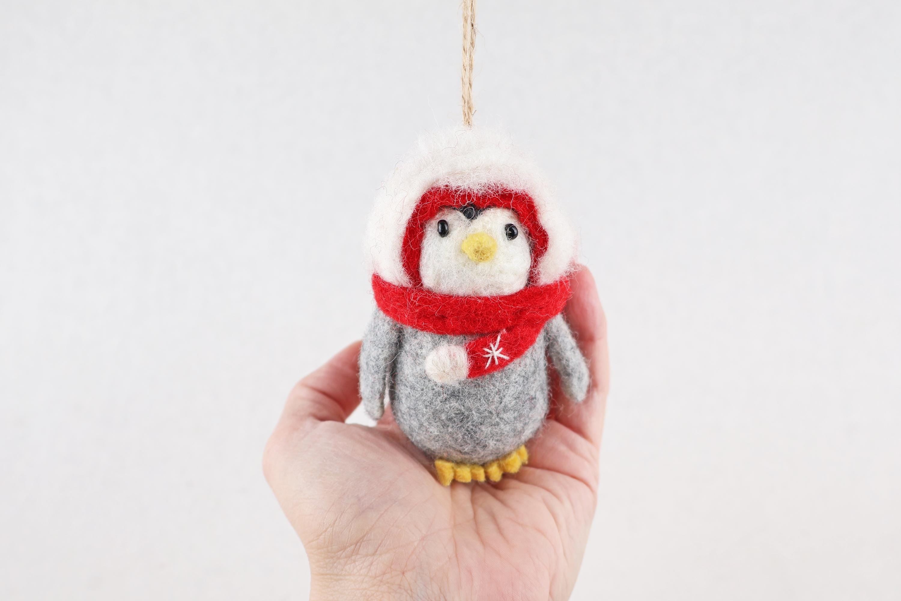Weihnachtsanhänger Eskimo Pinguin I Christbaumschmuck Weihnachtsdeko Winter Weihnachtsbaum I Polar Pinguin