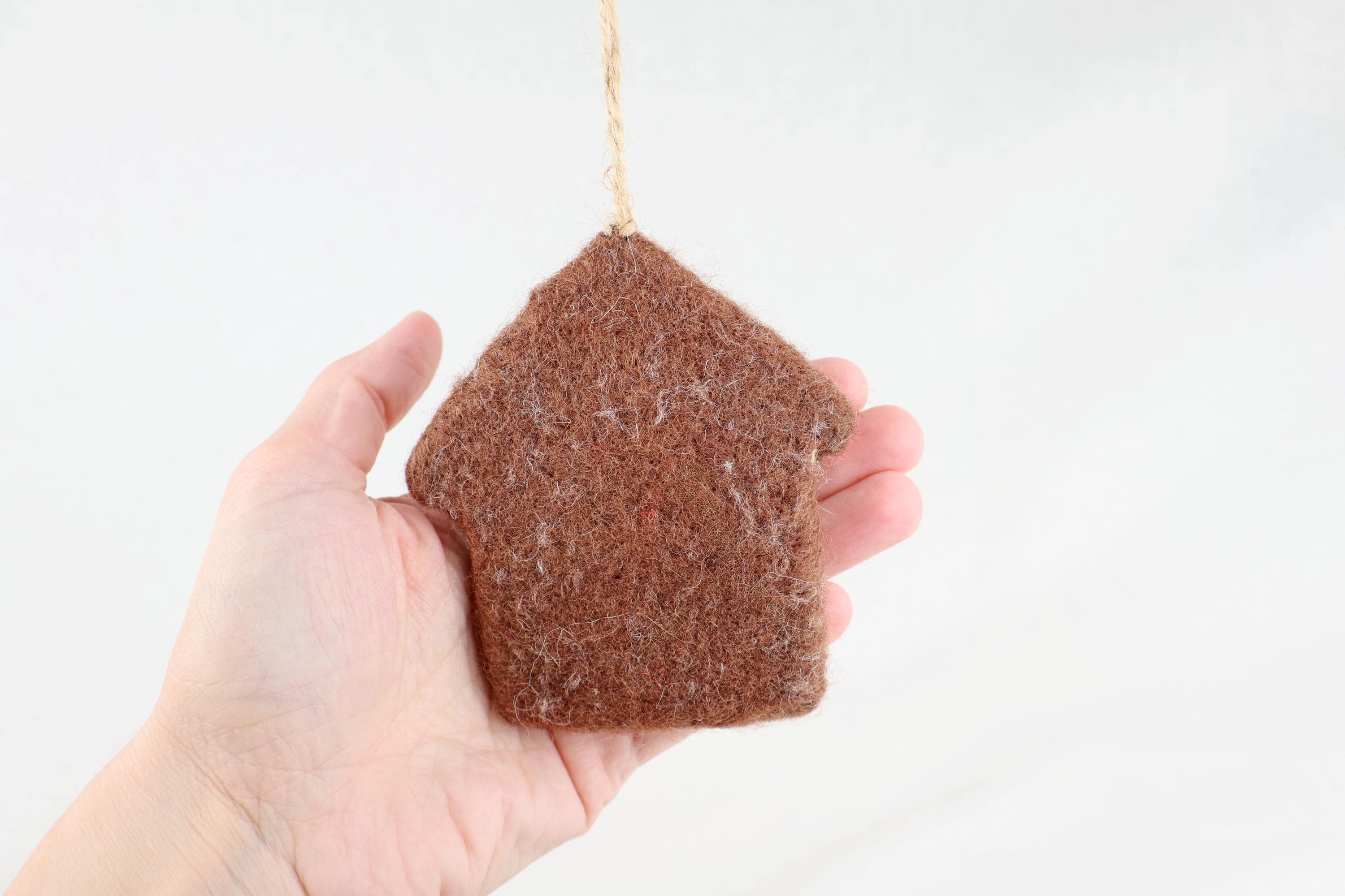 Weihnachtsanhänger Lebkuchenhaus mit Herz I Christbaumschmuck Weihnachtsdeko I Winterdeko I Weihnachtsbaum I Lebkuchen