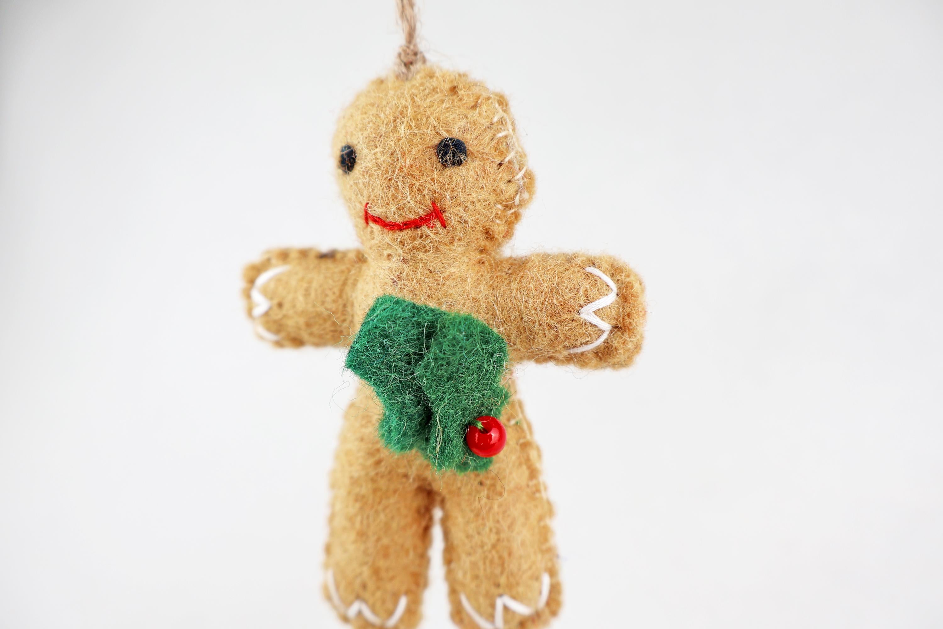 Weihnachtsanhänger Lebkuchenmann I Christbaumschmuck Weihnachtsdeko I Winterdeko I Weihnachtsbaum I Zuckerstange Lebkuchen
