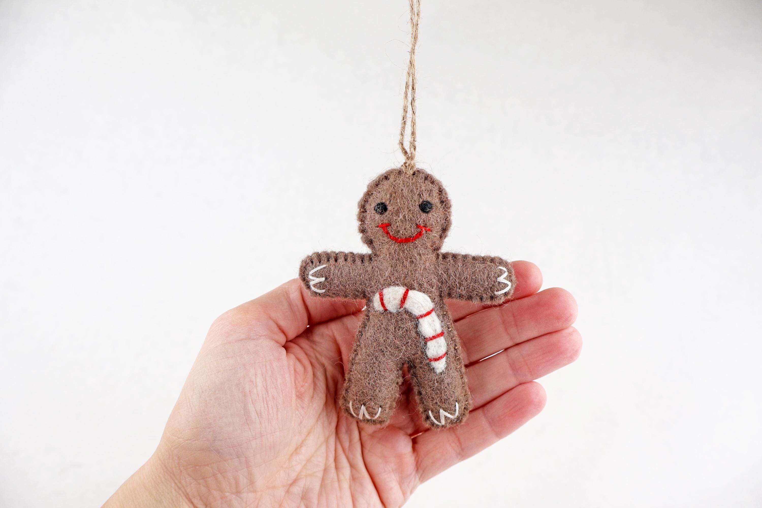 Weihnachtsanhänger Lebkuchenmann I Christbaumschmuck Weihnachtsdeko I Winterdeko I Weihnachtsbaum I Zuckerstange Lebkuchen