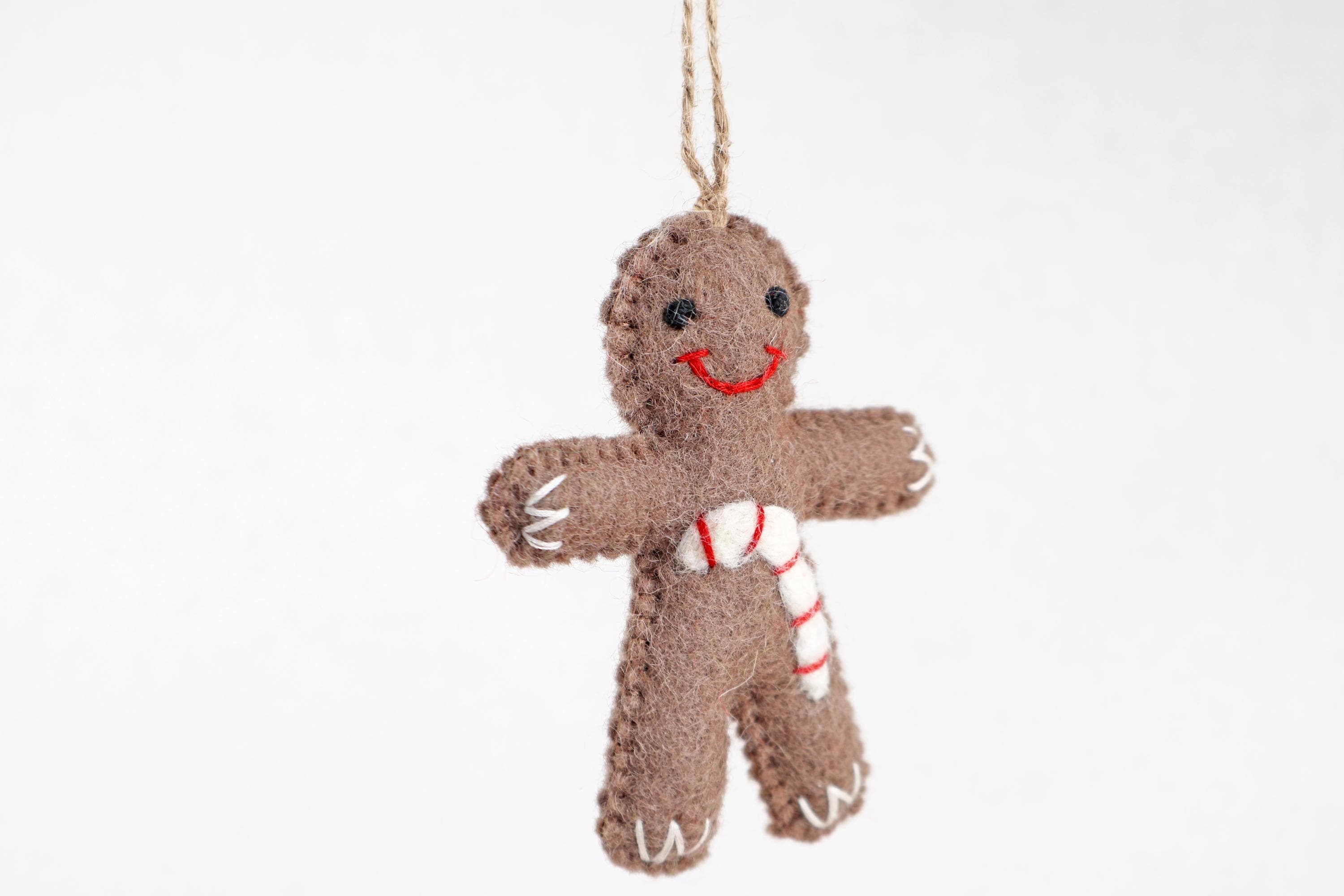 Weihnachtsanhänger Lebkuchenmann I Christbaumschmuck Weihnachtsdeko I Winterdeko I Weihnachtsbaum I Zuckerstange Lebkuchen