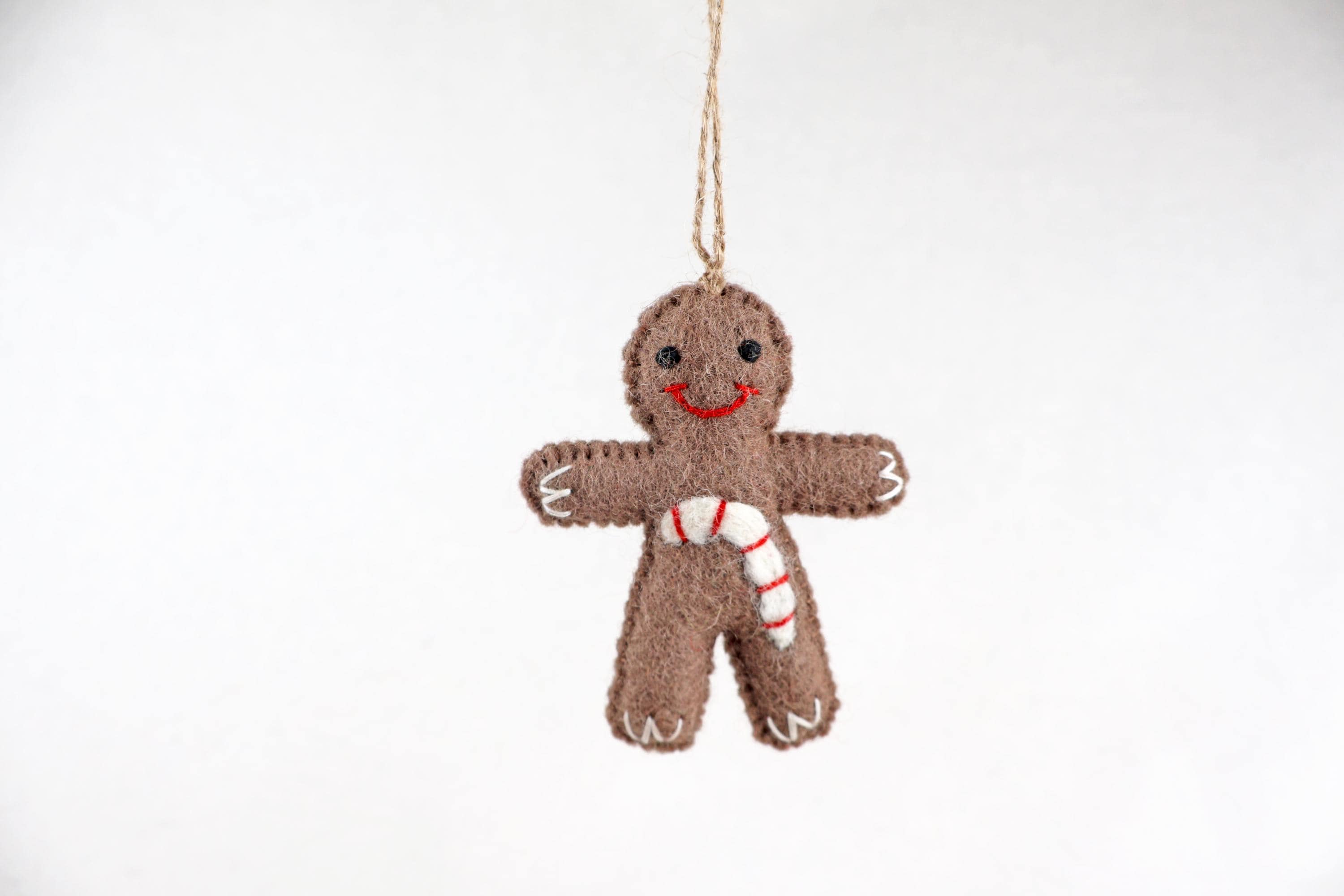 Weihnachtsanhänger Lebkuchenmann I Christbaumschmuck Weihnachtsdeko I Winterdeko I Weihnachtsbaum I Zuckerstange Lebkuchen