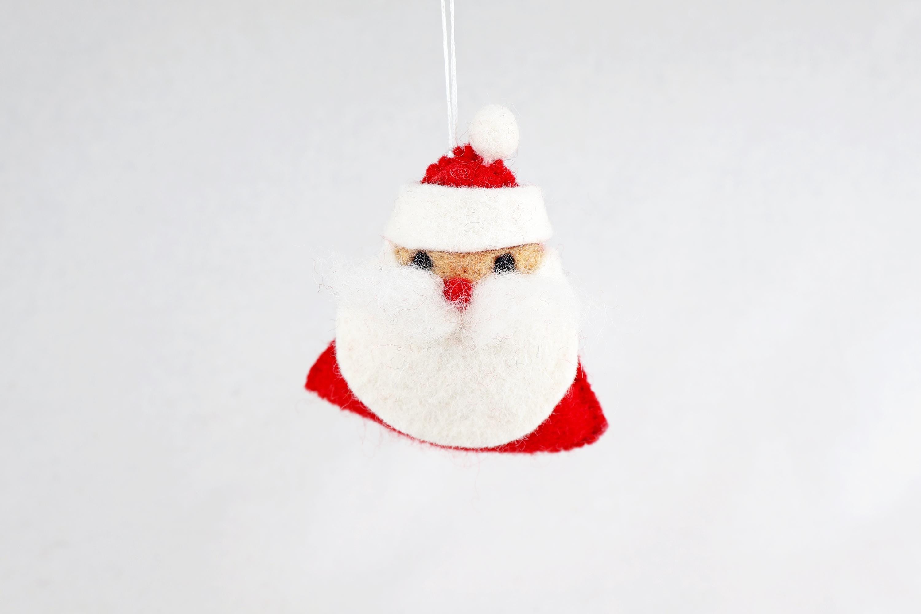 Weihnachtsanhänger Weihnachtsmann I Christbaumschmuck Weihnachtsdeko I Winter Weihnachtsbaum I Nikolaus Deko
