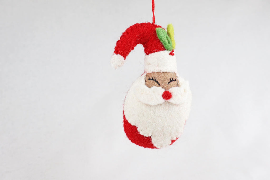 Weihnachtsanhänger Weihnachtsmann I Christbaumschmuck Weihnachtsdeko I Winter Weihnachtsbaum I Nikolaus Deko