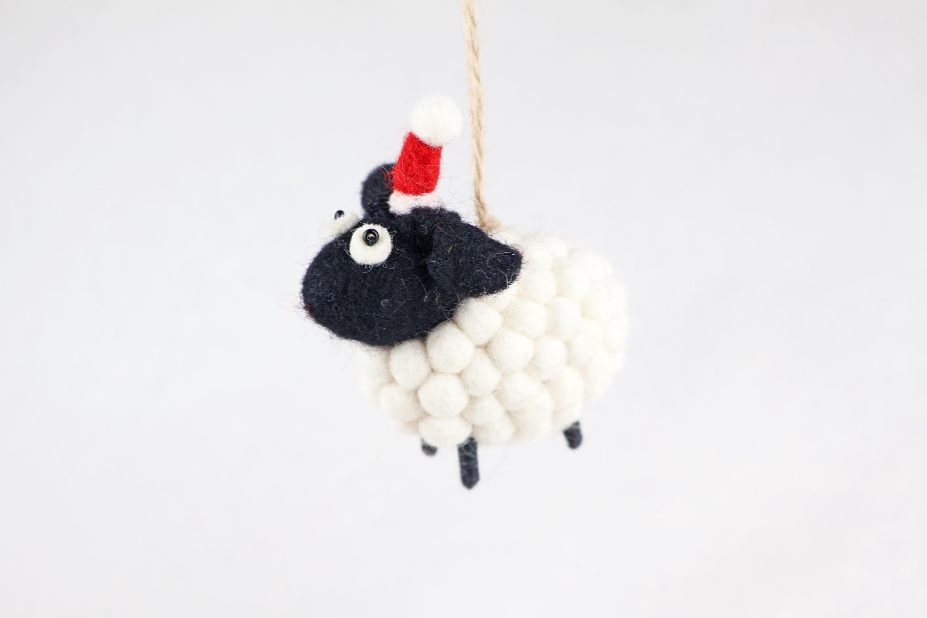 Weihnachtsanhänger Schaf I Christbaumschmuck Weihnachtsdeko I Winter Weihnachtsbaum I Weihnachtsschaf