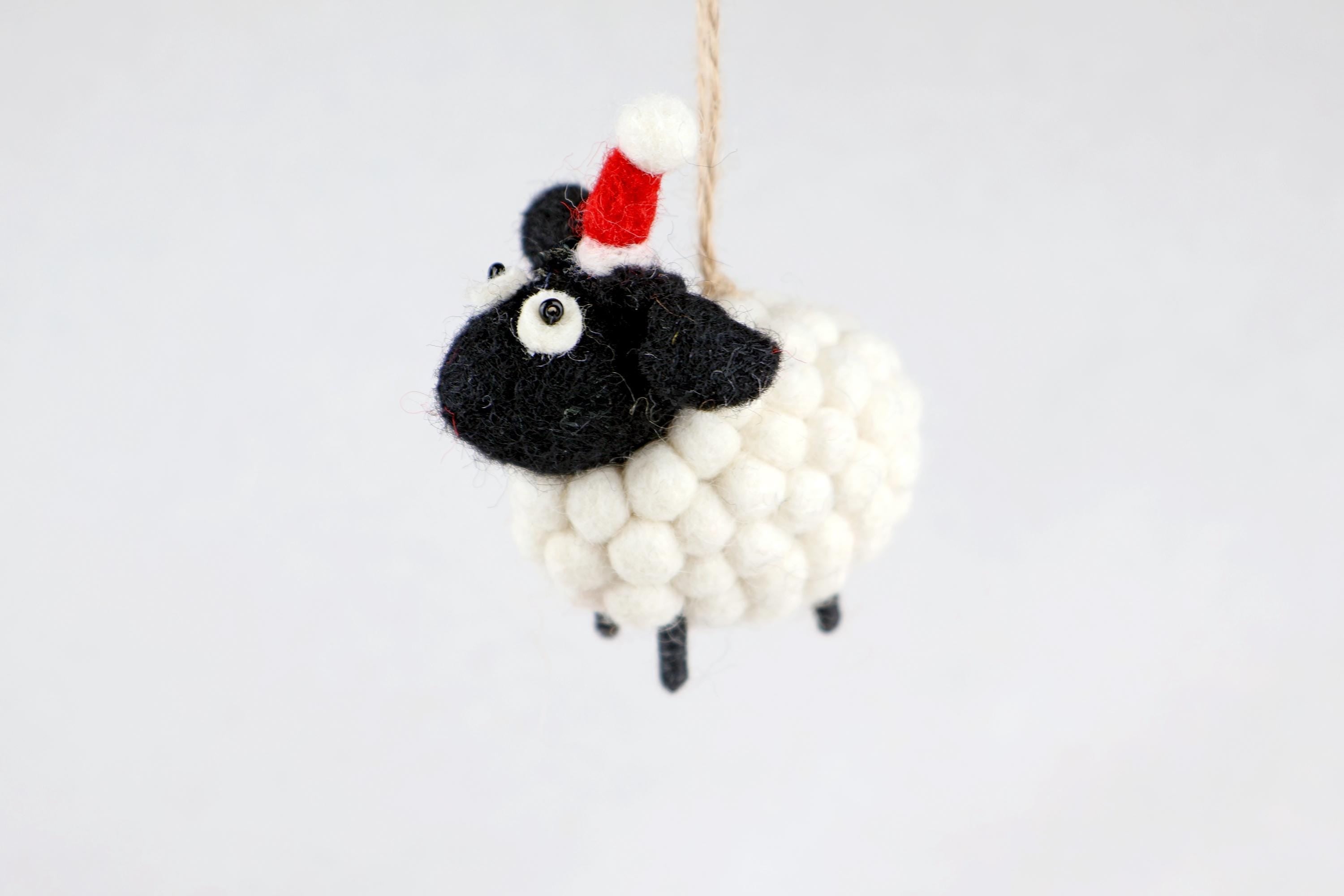 Weihnachtsanhänger Schaf I Christbaumschmuck Weihnachtsdeko I Winter Weihnachtsbaum I Weihnachtsschaf