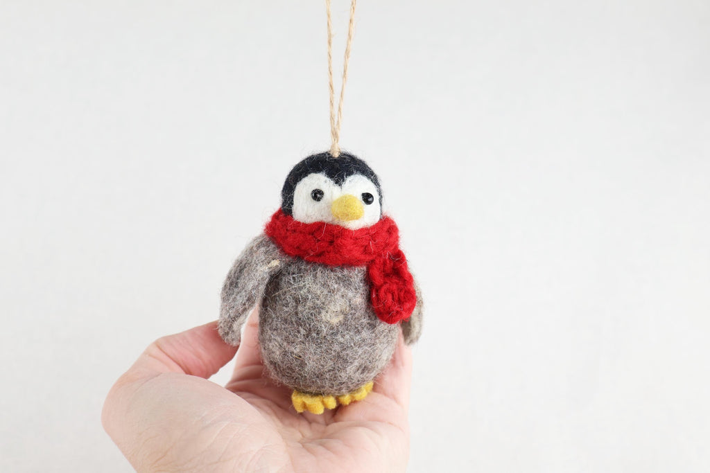 Weihnachtsanhänger Pinguin I Christbaumschmuck Weihnachtsdeko Winter Weihnachtsbaum