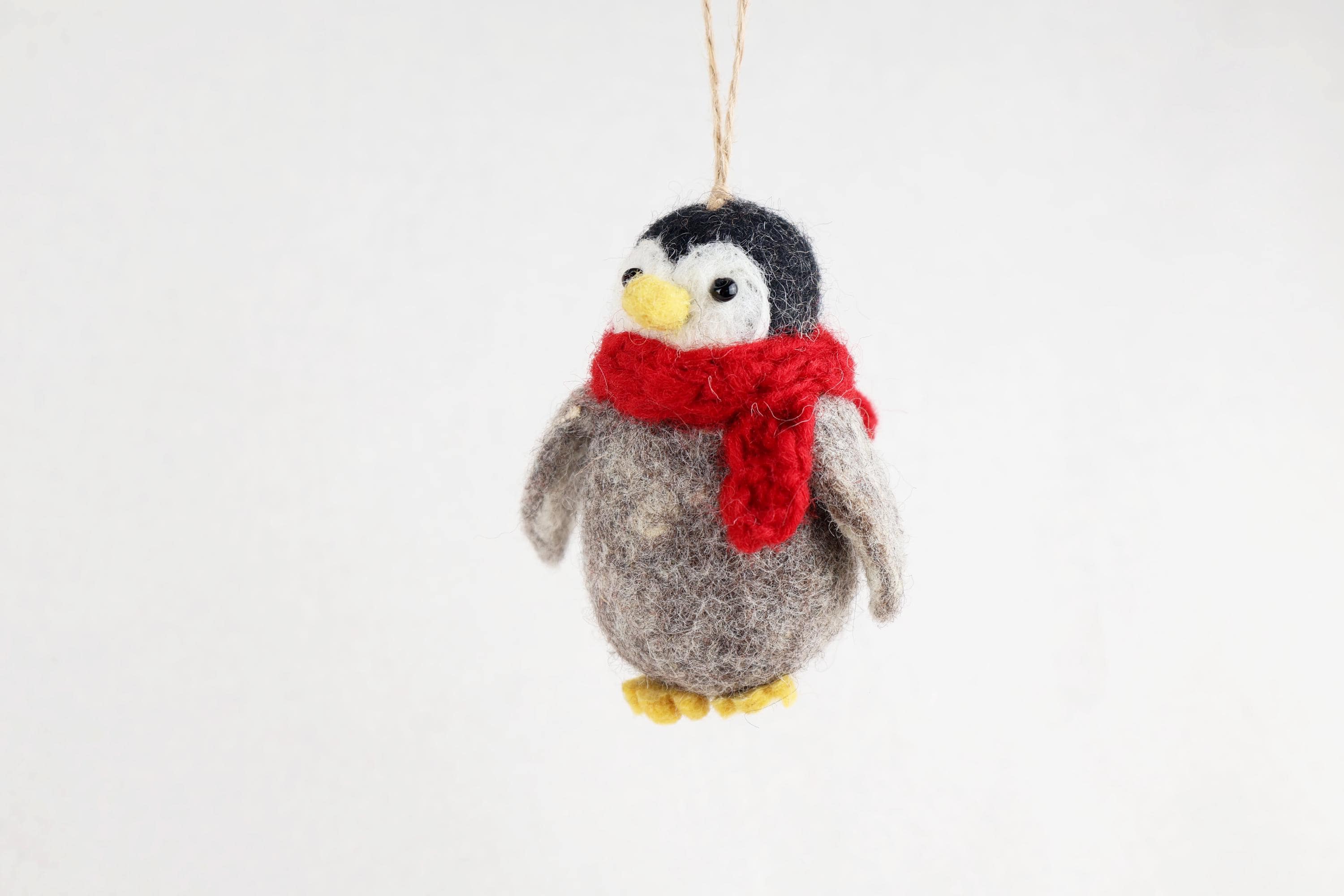 Weihnachtsanhänger Pinguin I Christbaumschmuck Weihnachtsdeko Winter Weihnachtsbaum