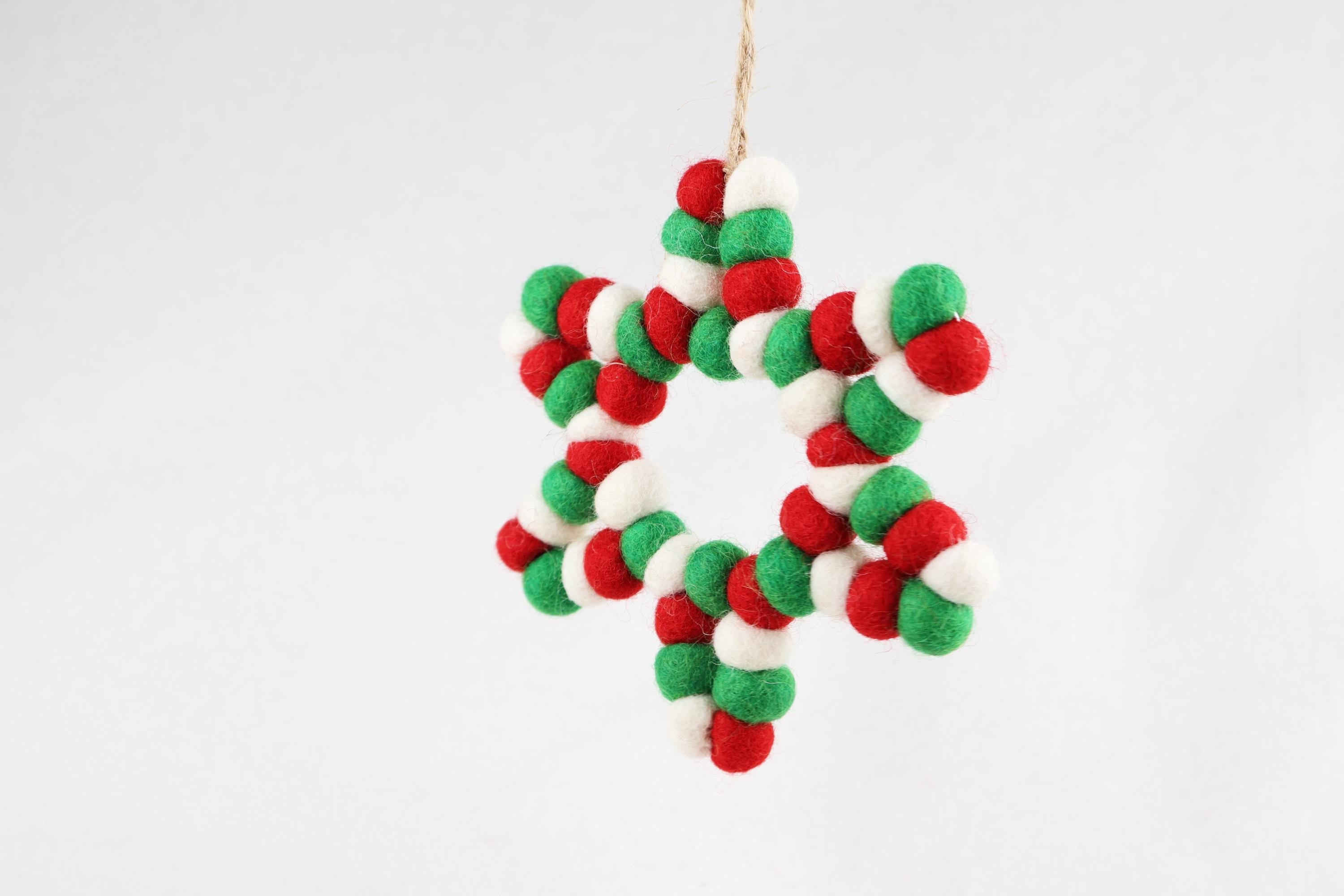 Weihnachtsanhänger Stern I Christbaumschmuck I Christbaumspitze I Weihnachtsdeko I Winter I Weihnachtsbaum I Weihnachtsstern I Filz I Deko