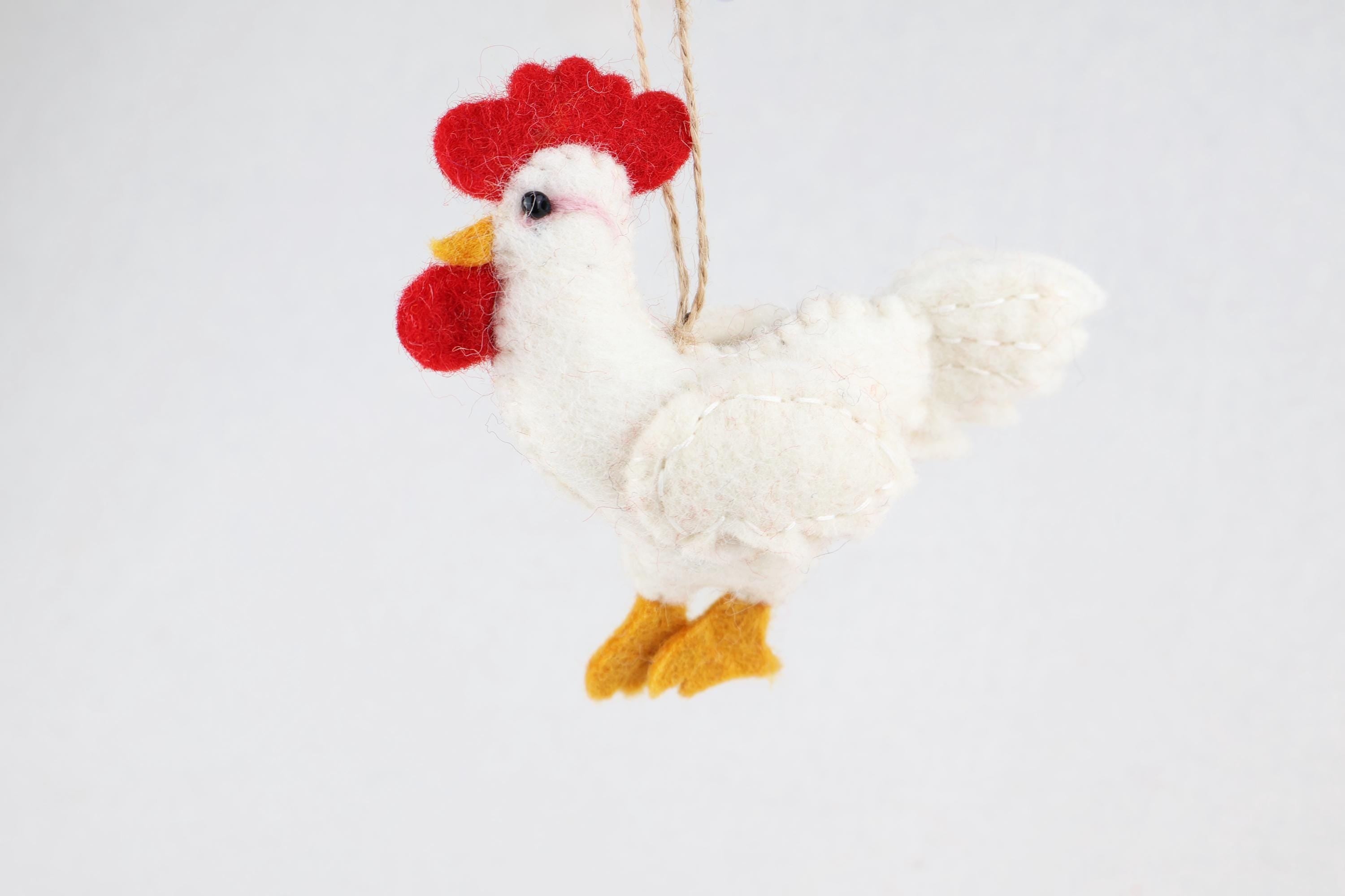 Anhänger Huhn I Osterschmuck I Osterdeko I Christbaumschmuck Weihnachtsdeko I Winter Weihnachtsbaum I Huhn Deko I Henne Weihnachten
