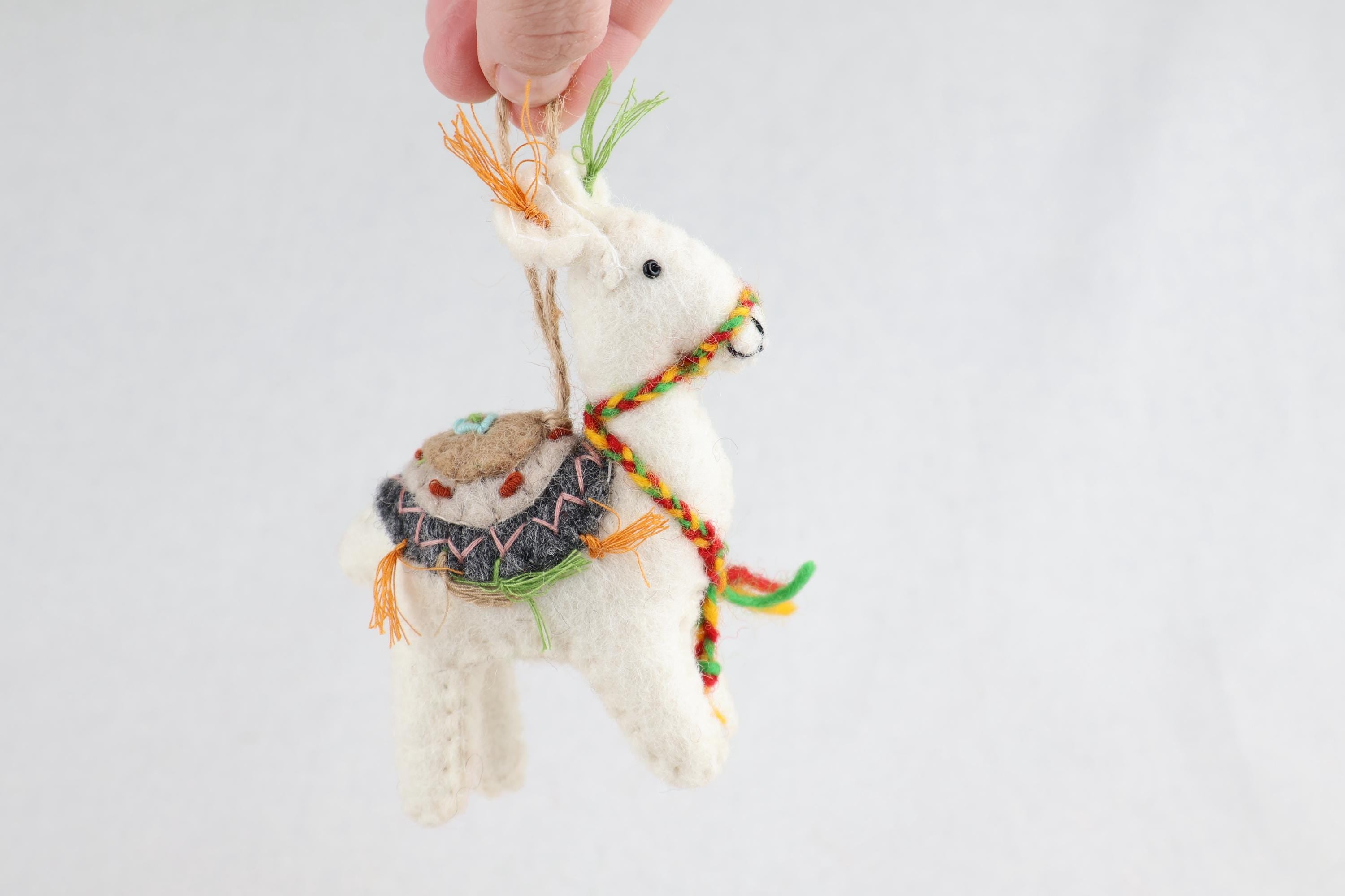 Anhänger Lama I Weihnachten Filz I Osteranhänger I Christbaumschmuck I Weihnachtsdeko I Winter Weihnachtsbaum I Weihnachtslama I Alpaka