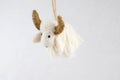 Filzanhänger Yak I Osterdeko I Christbaumschmuck I Weihnachtsdeko I Winter Weihnachtsbaum I Weihnachtsyak
