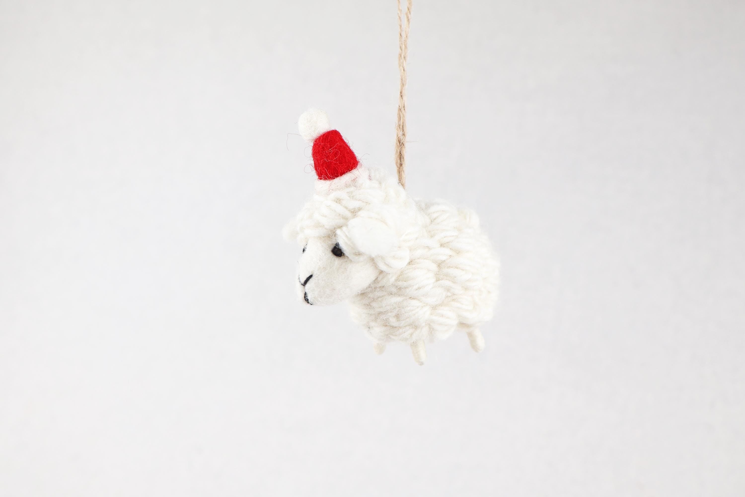 Weihnachtsanhänger Schaf I Christbaumschmuck Weihnachtsdeko I Winter Weihnachtsbaum I Weihnachtsschaf
