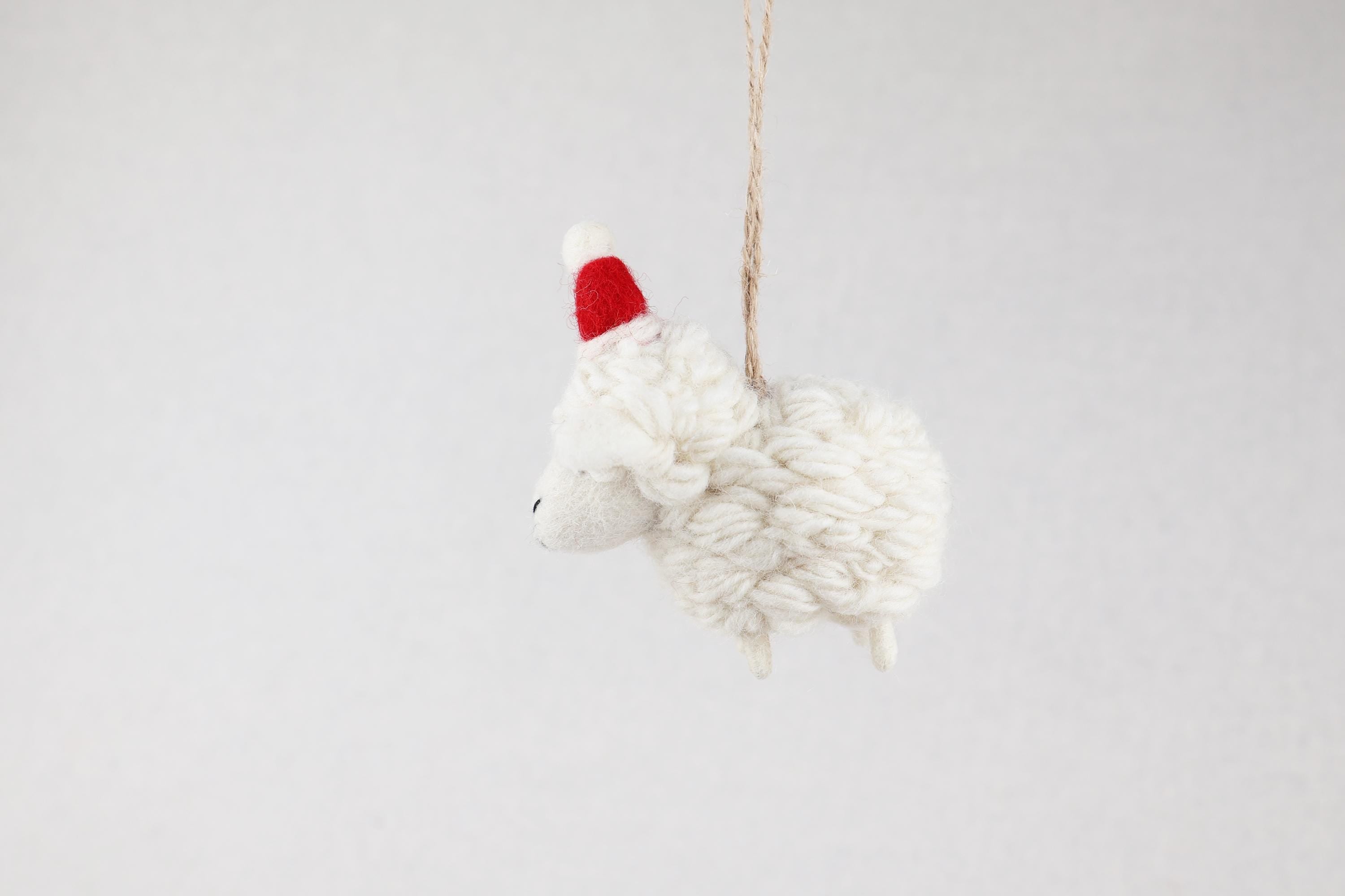 Weihnachtsanhänger Schaf I Christbaumschmuck Weihnachtsdeko I Winter Weihnachtsbaum I Weihnachtsschaf
