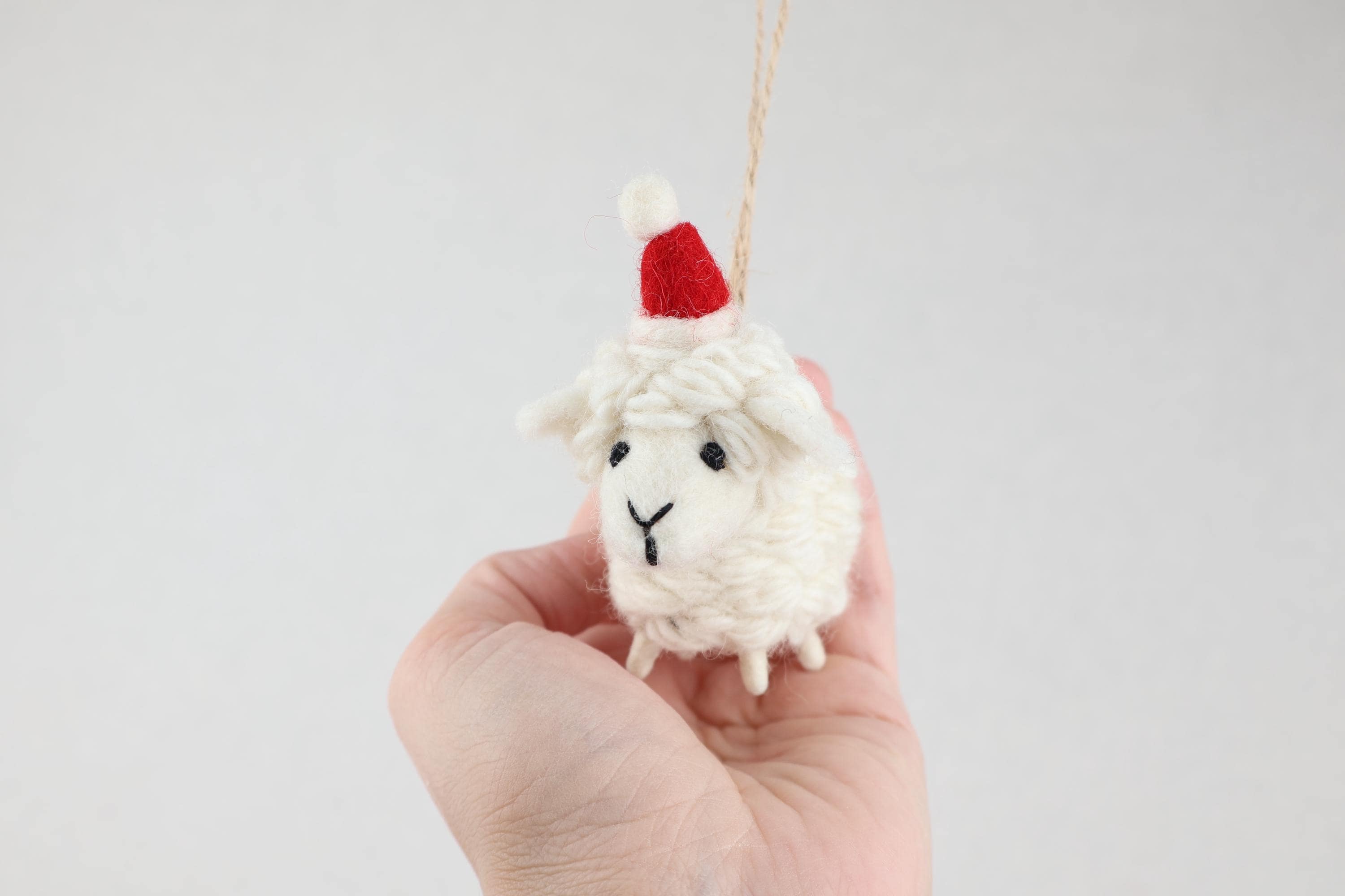 Weihnachtsanhänger Schaf I Christbaumschmuck Weihnachtsdeko I Winter Weihnachtsbaum I Weihnachtsschaf