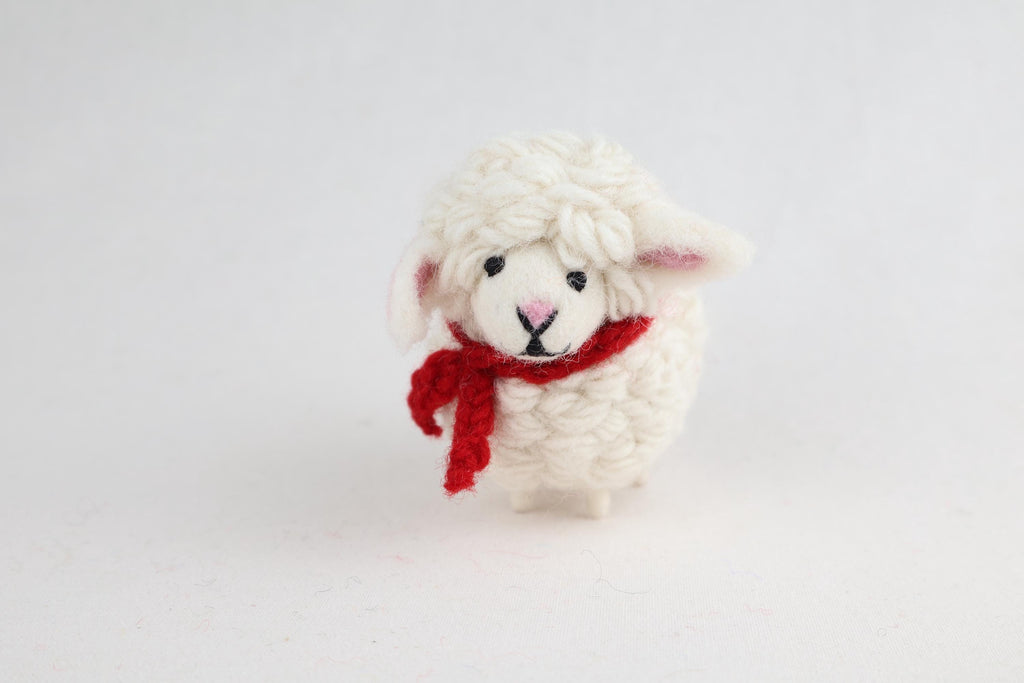 Weihnachtsanhänger Schaf I Christbaumschmuck I Weihnachtsdeko I Winter Weihnachtsbaum I Weihnachtsschaf