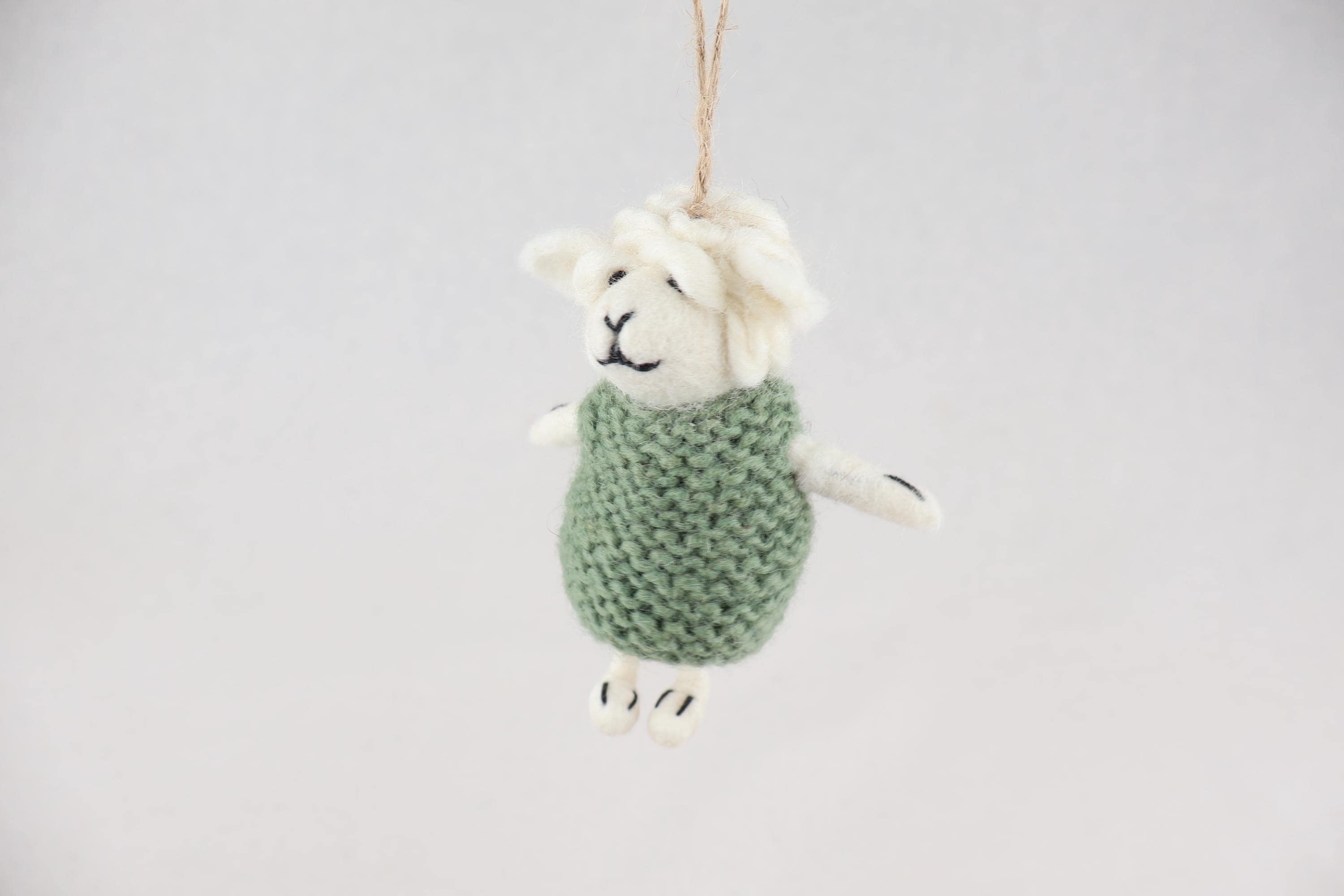 Weihnachtsanhänger Schaf in Pullover I Christbaumschmuck I Weihnachtsdeko I Winter Weihnachtsbaum I Weihnachtsschaf