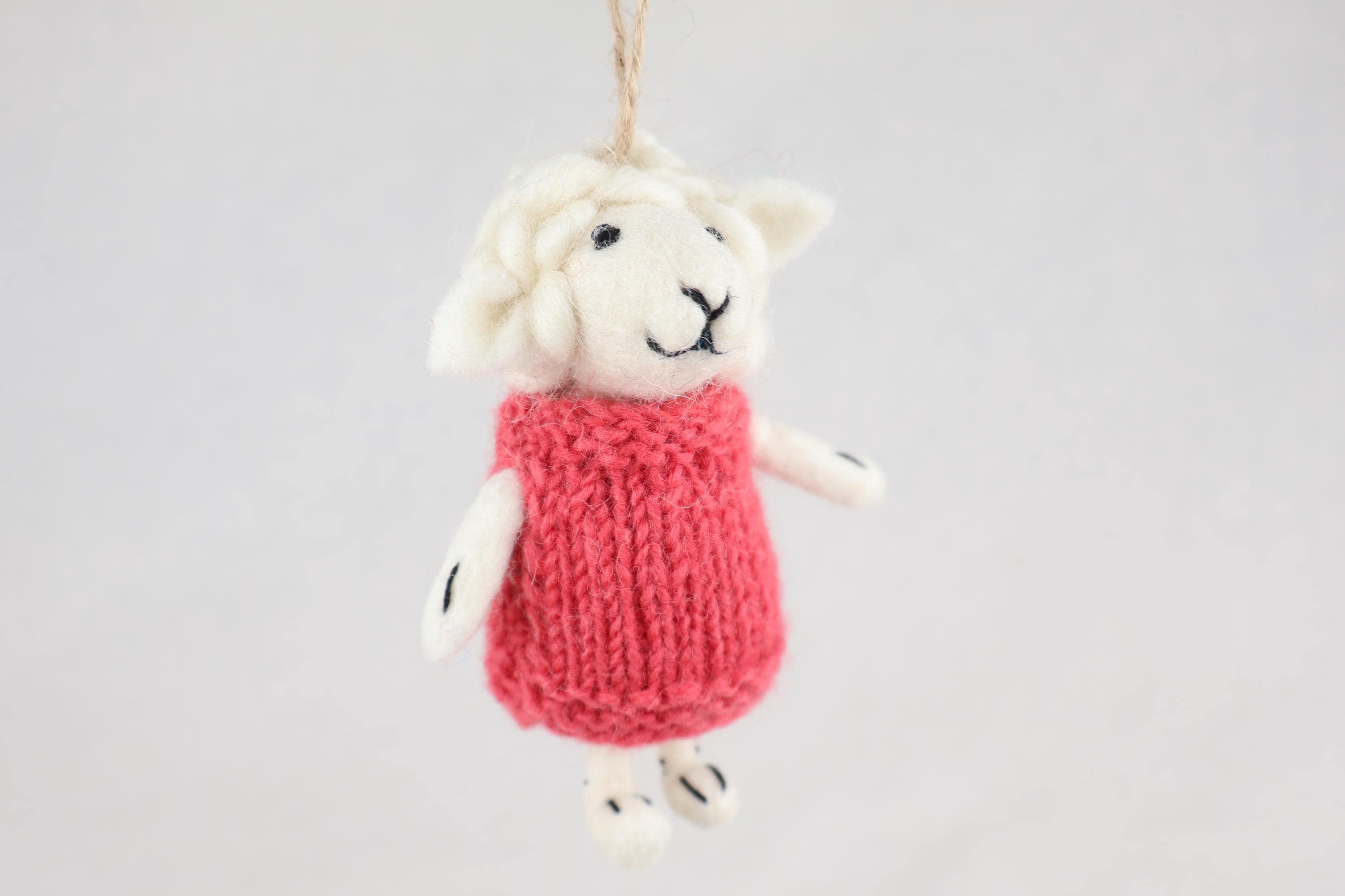 Weihnachtsanhänger Schaf in Pullover I Christbaumschmuck I Weihnachtsdeko I Winter Weihnachtsbaum I Weihnachtsschaf
