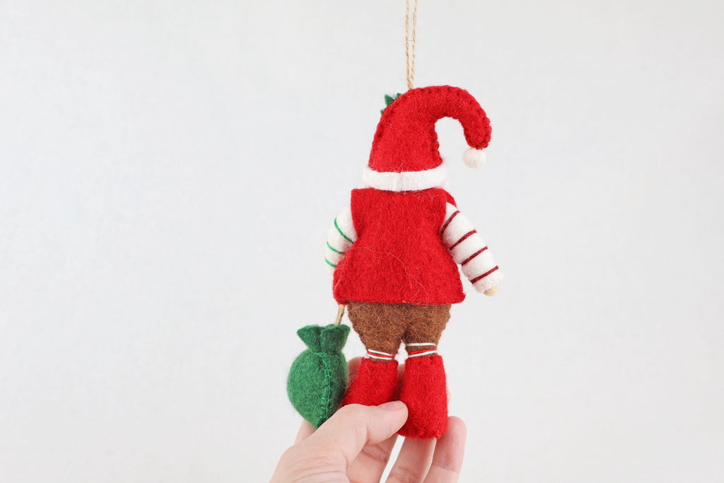 Weihnachtsanhänger Zwerg I Wichtel I Christbaumschmuck Weihnachtsdeko I Weihnachtsbaum I Gnom Deko I Weihnachtswichtel I Weihnachtszwerg