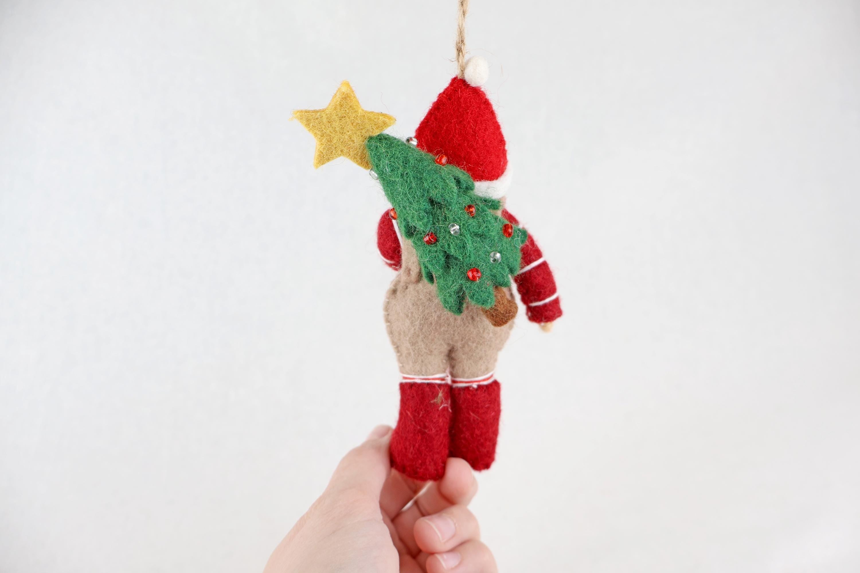 Weihnachtsanhänger Zwerg I Wichtel I Christbaumschmuck Weihnachtsdeko I Weihnachtsbaum I Gnom Deko I Weihnachtswichtel I Weihnachtszwerg