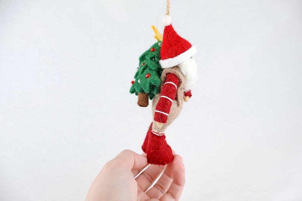 Weihnachtsanhänger Zwerg I Wichtel I Christbaumschmuck Weihnachtsdeko I Weihnachtsbaum I Gnom Deko I Weihnachtswichtel I Weihnachtszwerg