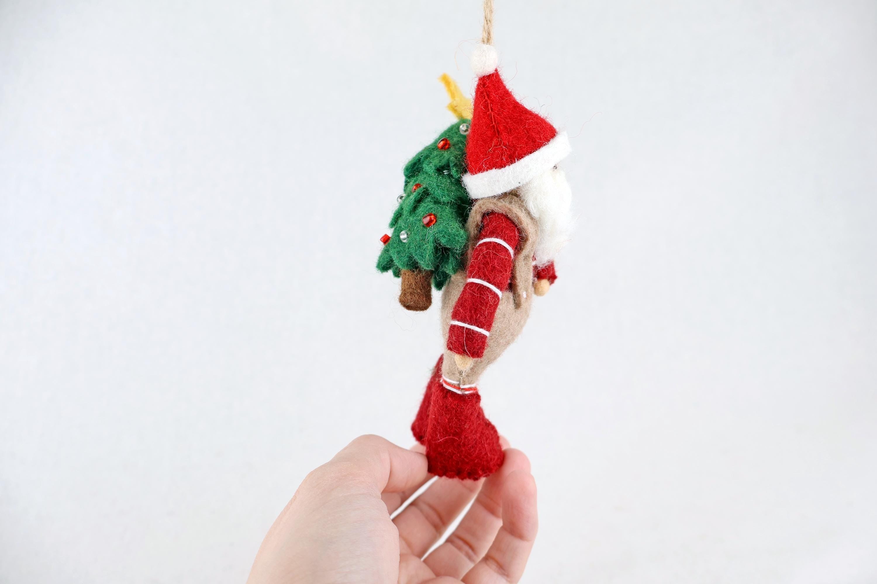 Weihnachtsanhänger Zwerg I Wichtel I Christbaumschmuck Weihnachtsdeko I Weihnachtsbaum I Gnom Deko I Weihnachtswichtel I Weihnachtszwerg