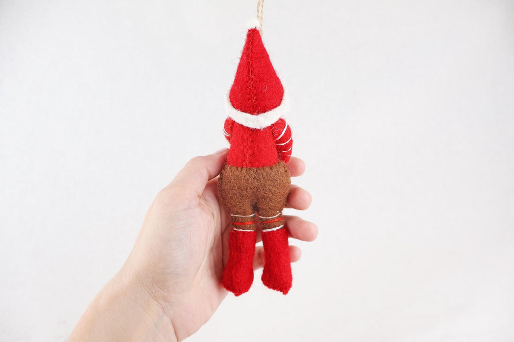 Weihnachtsanhänger Zwerg I Wichtel I Christbaumschmuck Weihnachtsdeko I Weihnachtsbaum I Gnom Deko I Weihnachtswichtel I Weihnachtszwerg