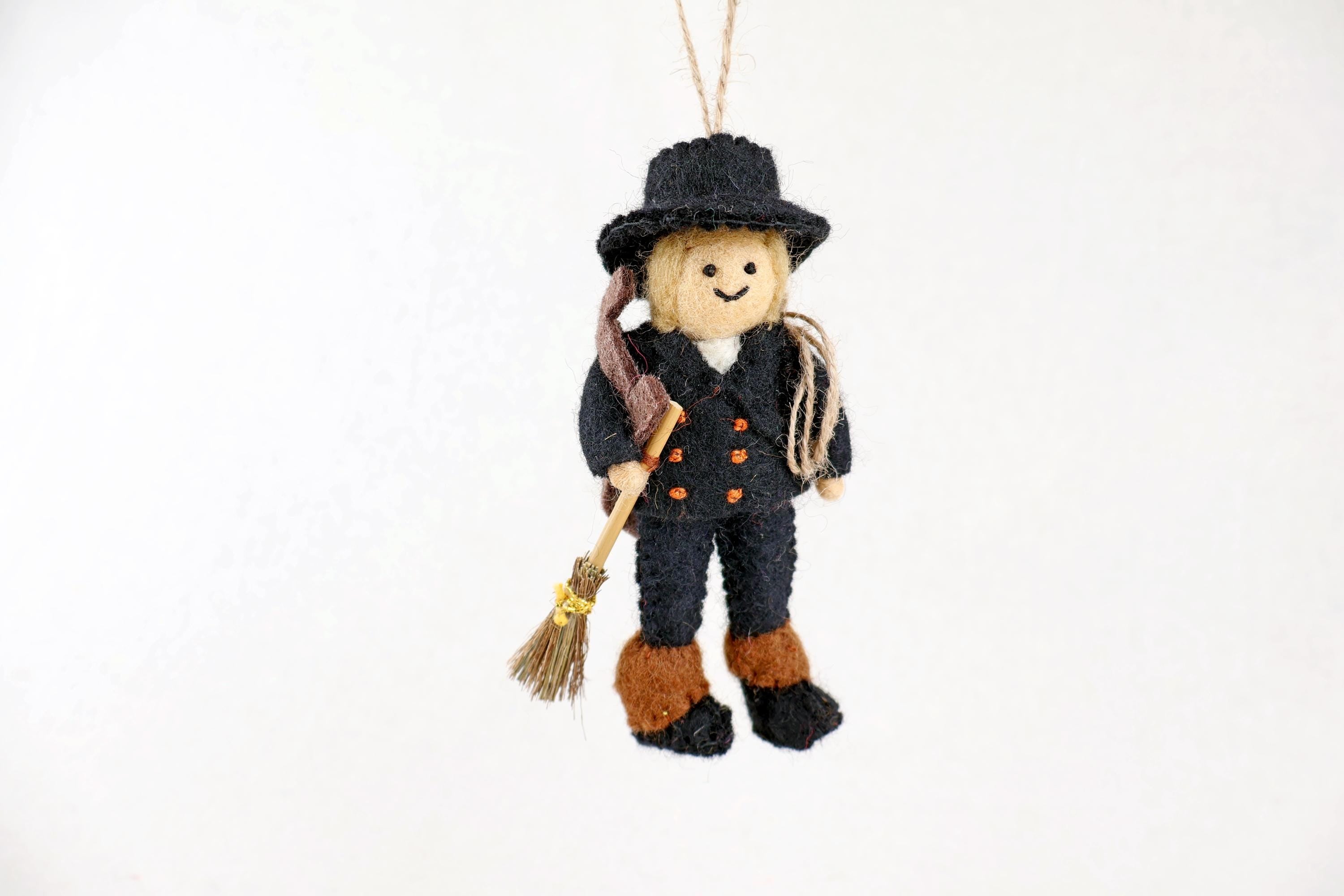 Weihnachtsanhänger Schornsteinfeger I Christbaumschmuck Weihnachtsdeko I Winter Weihnachtsbaum I Silvesterdeko I Glücksbringer