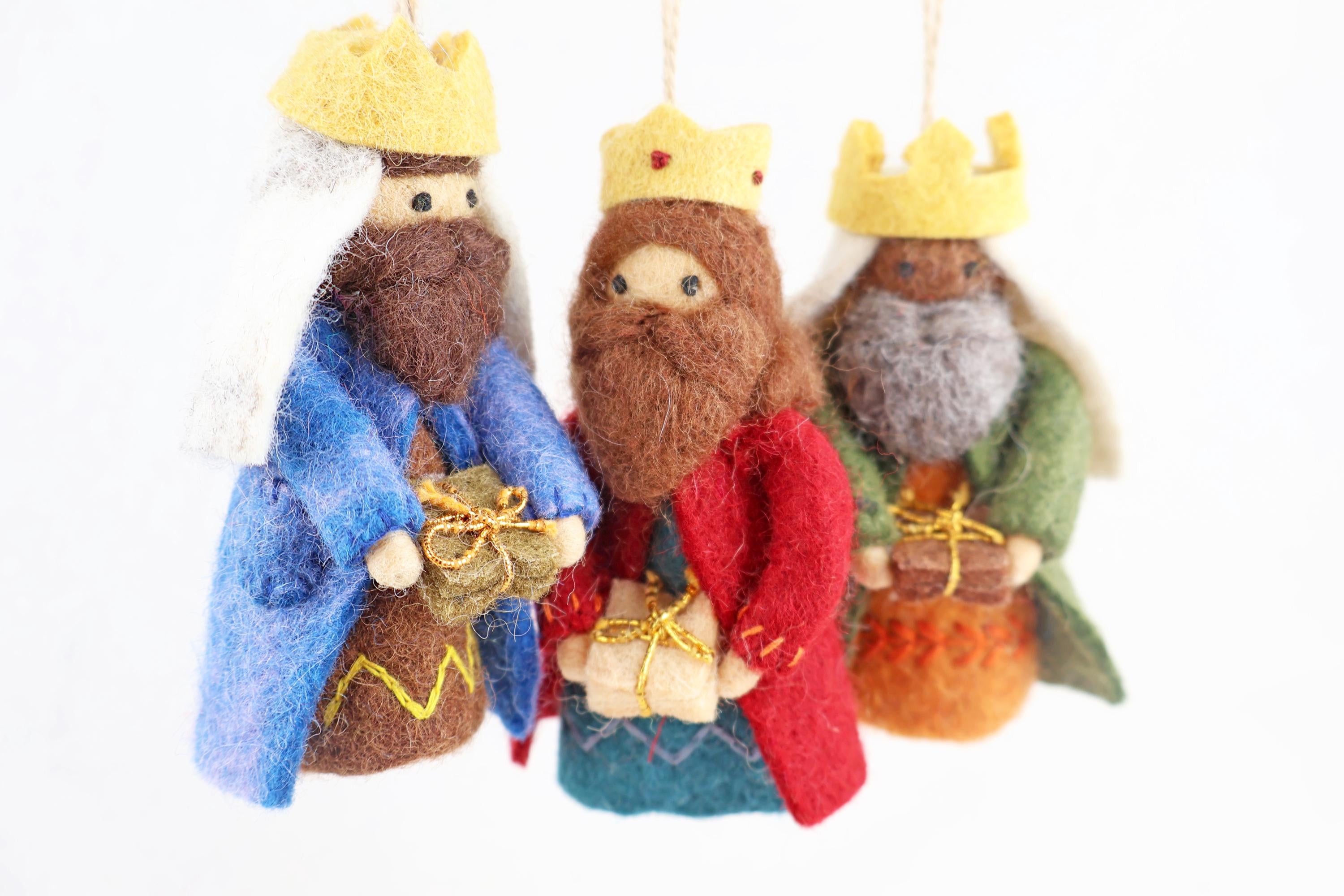 Weihnachtsanhänger die Heiligen drei Könige I Christbaumschmuck Weihnachtsdeko I Weihnachtsbaum I Heilige Familie I Weihnachtsgeschichte