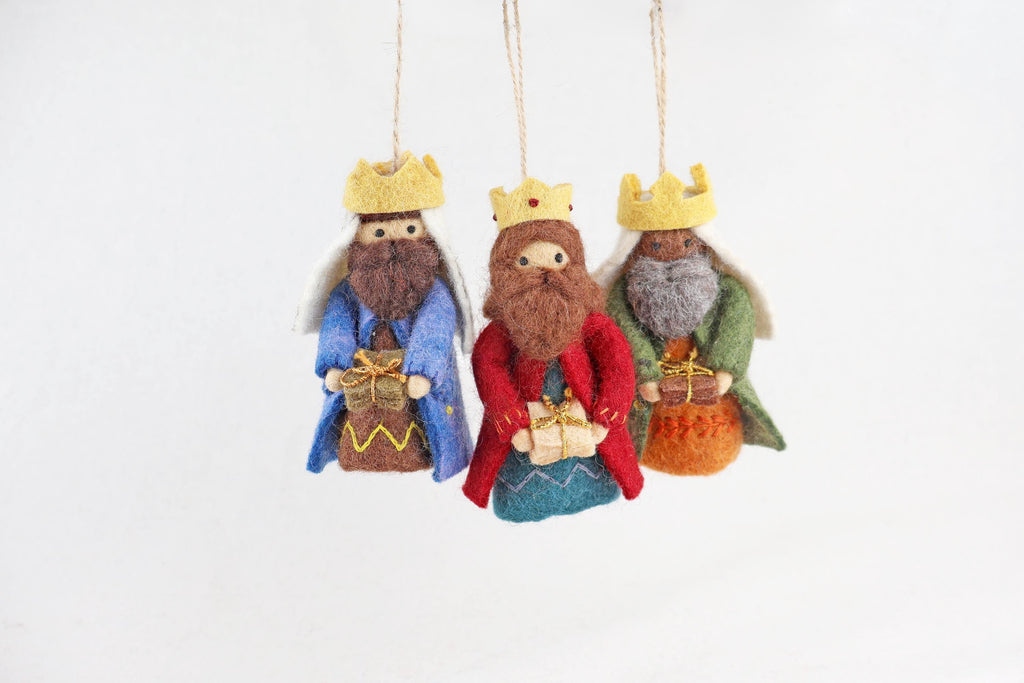 Weihnachtsanhänger die Heiligen drei Könige I Christbaumschmuck Weihnachtsdeko I Weihnachtsbaum I Heilige Familie I Weihnachtsgeschichte
