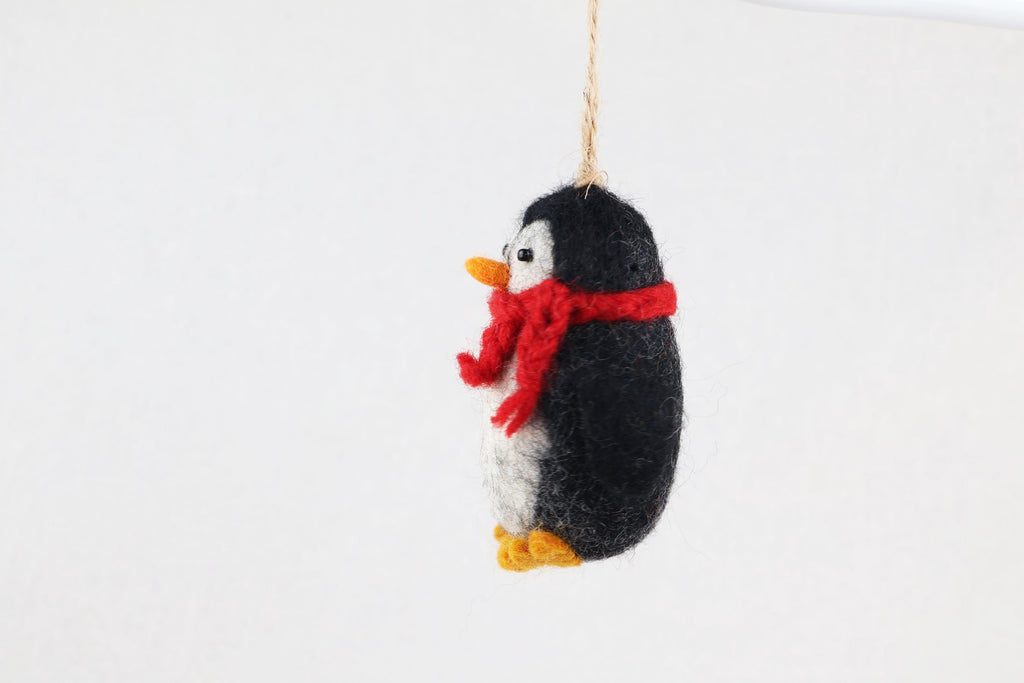 Weihnachtsanhänger Pinguin Christbaumschmuck Weihnachtsdeko Winter Weihnachtsbaum