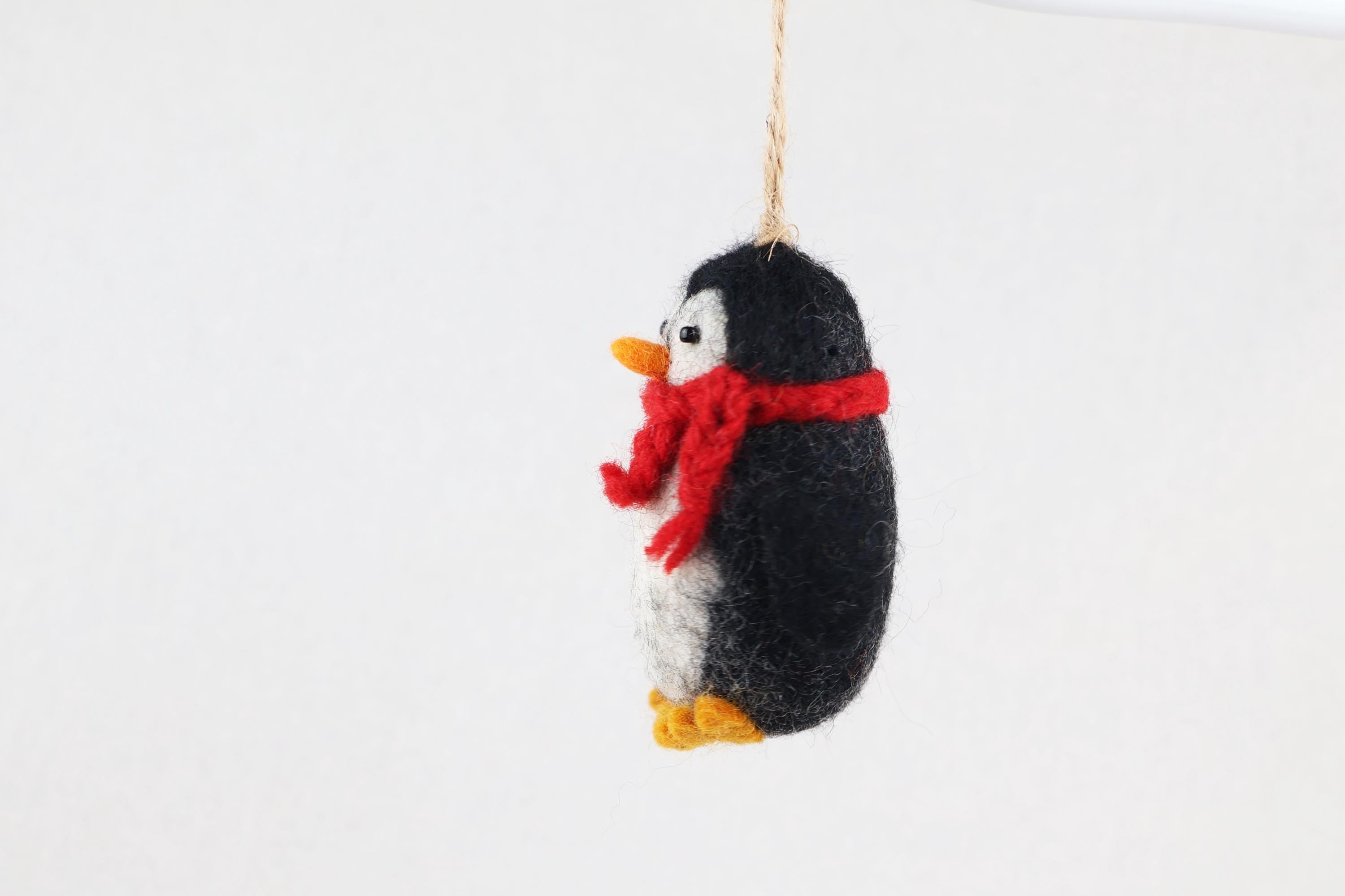 Weihnachtsanhänger Pinguin Christbaumschmuck Weihnachtsdeko Winter Weihnachtsbaum
