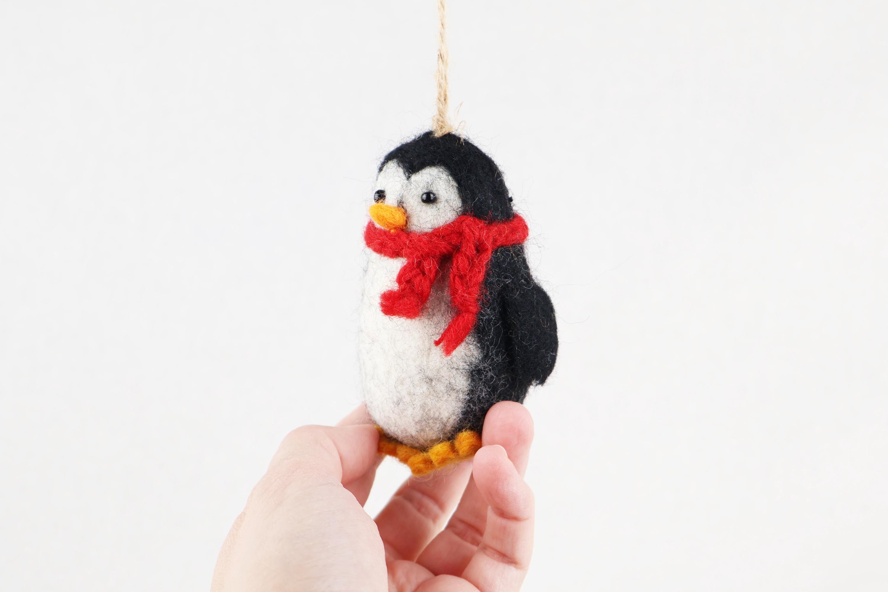 Weihnachtsanhänger Pinguin Christbaumschmuck Weihnachtsdeko Winter Weihnachtsbaum