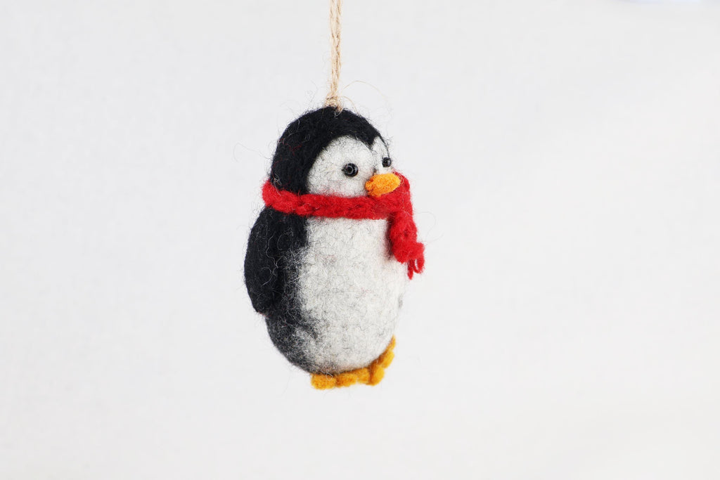 Weihnachtsanhänger Pinguin Christbaumschmuck Weihnachtsdeko Winter Weihnachtsbaum